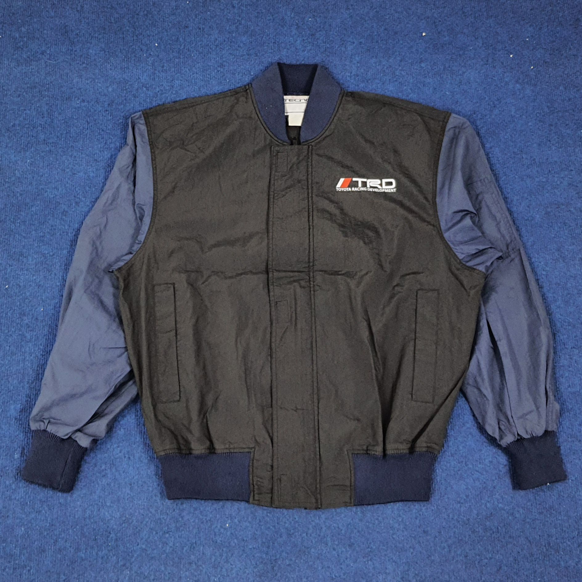 Japanese Brand × Vintage Vintage TRD Toyota Racing Motorsports Light Bomber Jacket Size US L / EU 52-54 / 3 - 3 Thumbnail