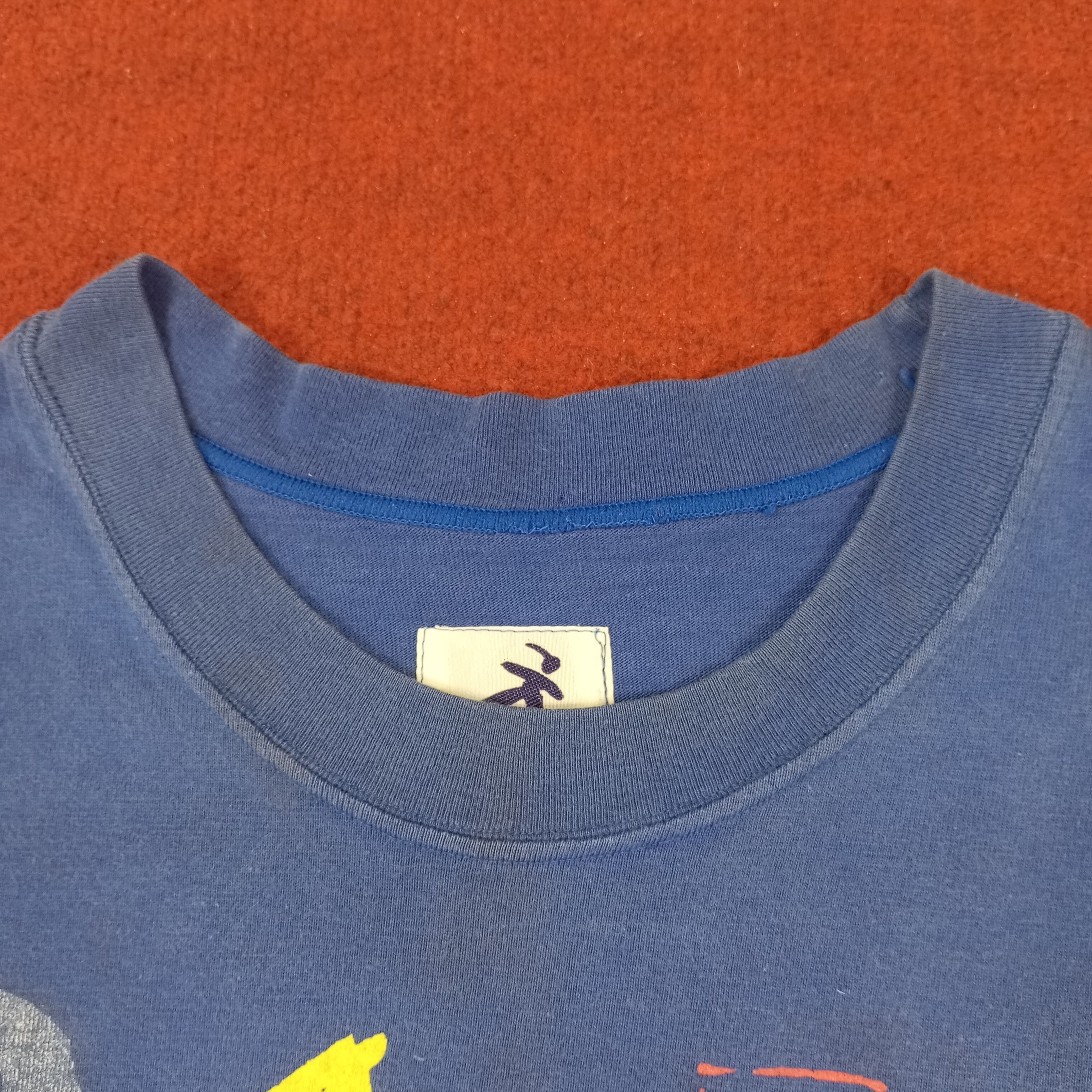 Hai Sporting Gear × Issey Miyake × Vintage Hai Sporting Gear by Issey Miyake Designer Brand Tshirt Size US XL / EU 56 / 4 - 5 Thumbnail
