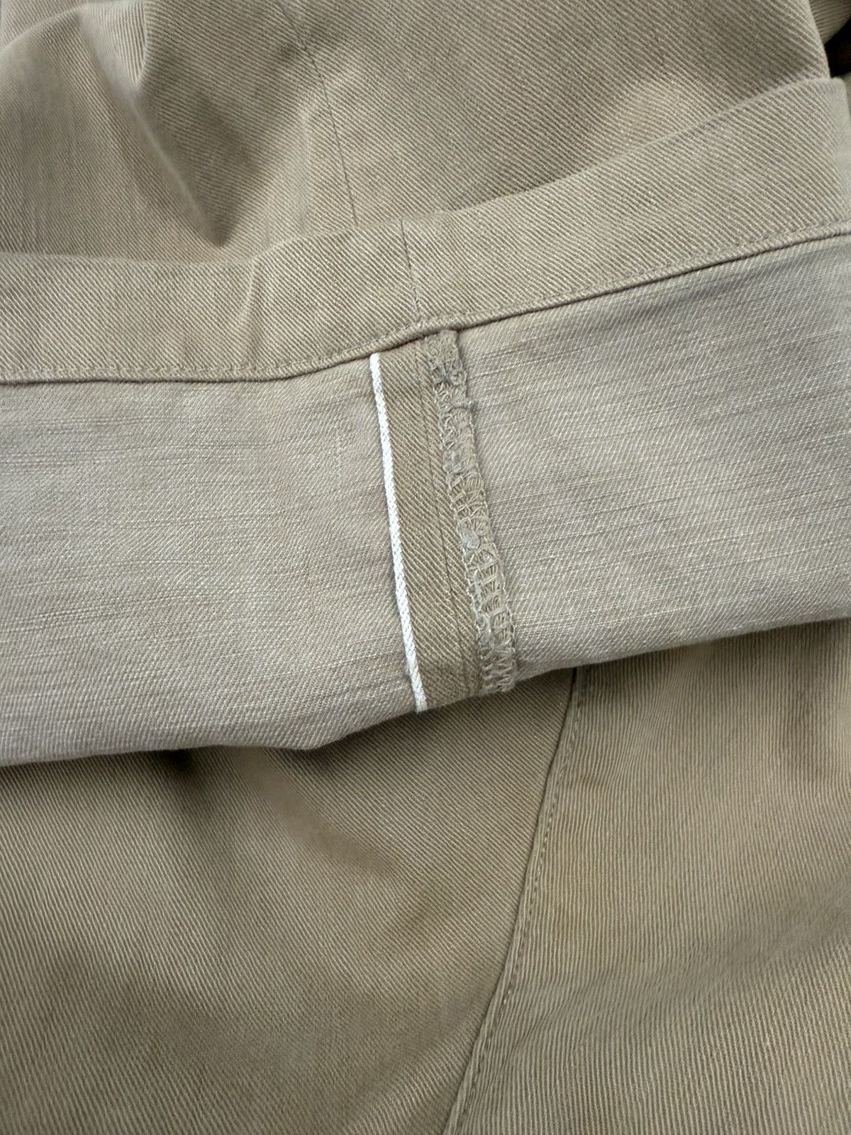 Japanese Brand × Kapital Kapital Khaki Classic Type Katsarugi Sides Pocket Selvedge Size US 32 / EU 48 - 7 Thumbnail
