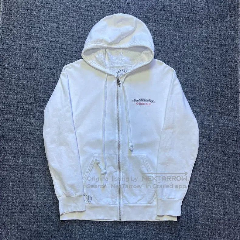 Chrome Hearts CHROME HEARTS Size L White scroll broken usa flag printed s Size US L / EU 52-54 / 3 - 1 Thumbnail