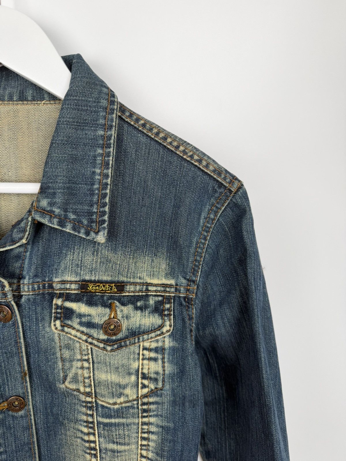 Von Dutch Von Dutch vintage denim jacket women Size M / US 6-8 / IT 42-44 - 11 Thumbnail