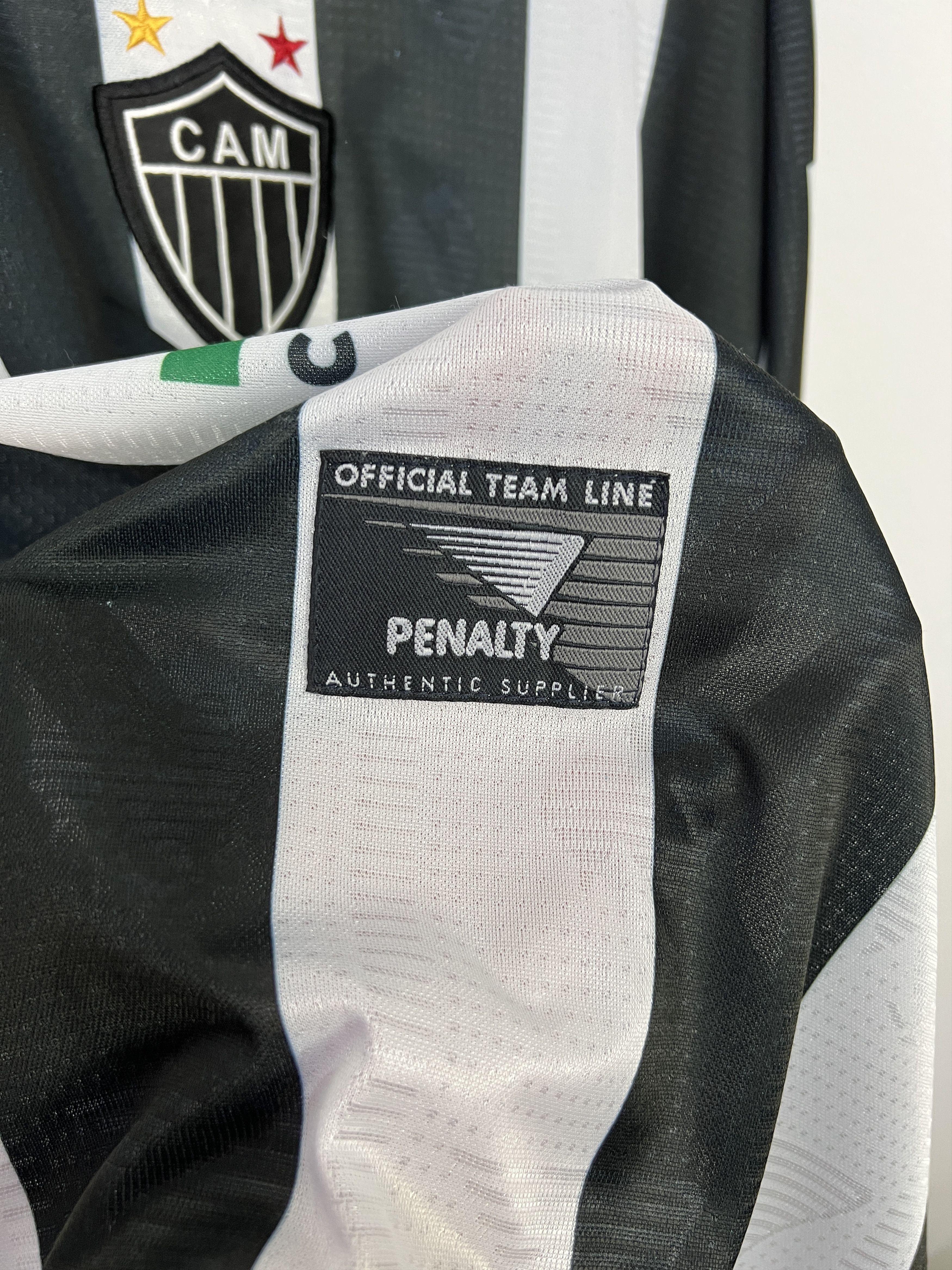 Penalty Atletico Mineiro football shirt Soccer Long Sleeve Shirt Size US L / EU 52-54 / 3 - 6 Thumbnail