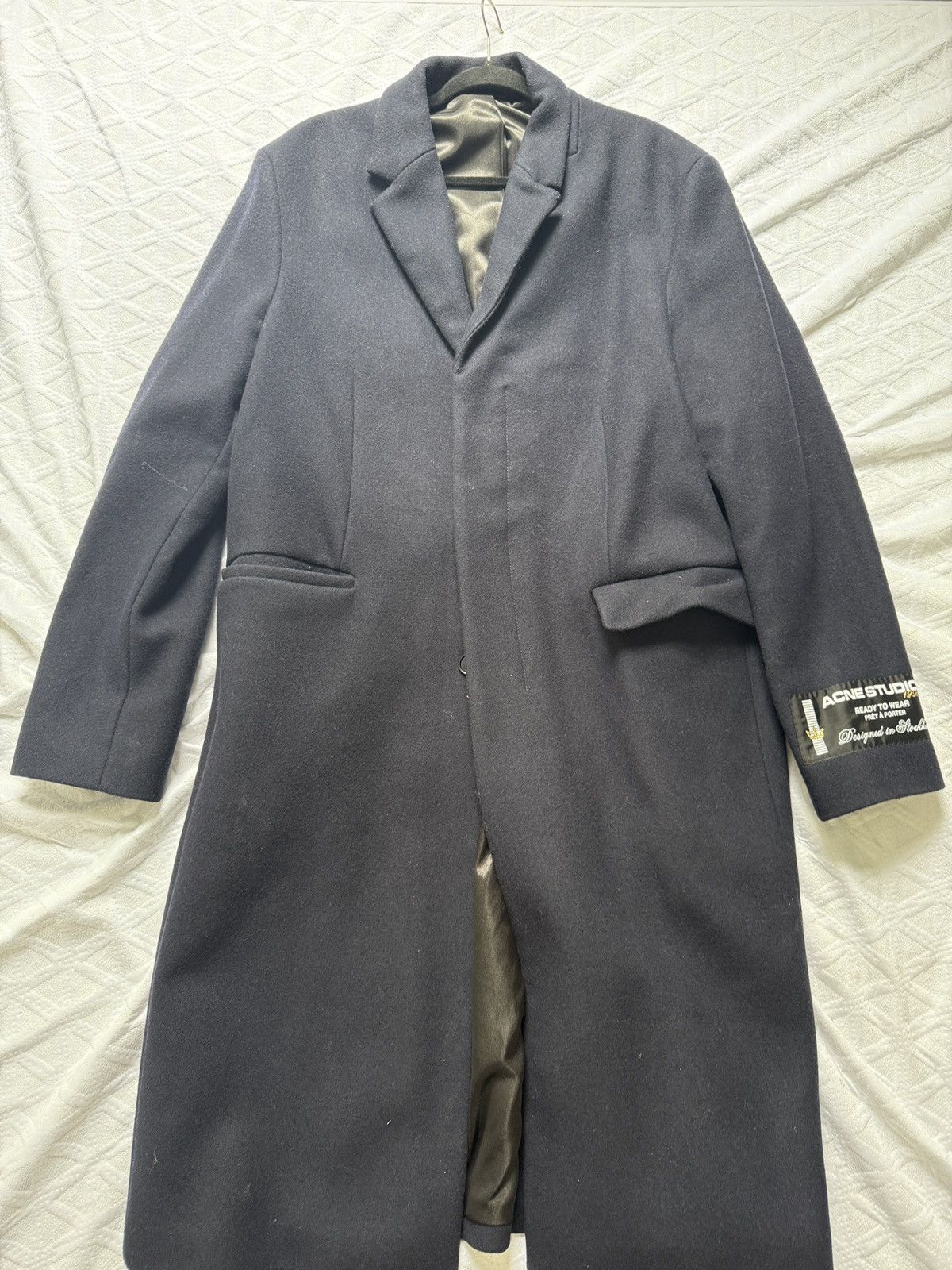 Acne Studios Acne Studios Couture Label Wool Felt Coat Size US L / EU 52-54 / 3 - 3 Thumbnail