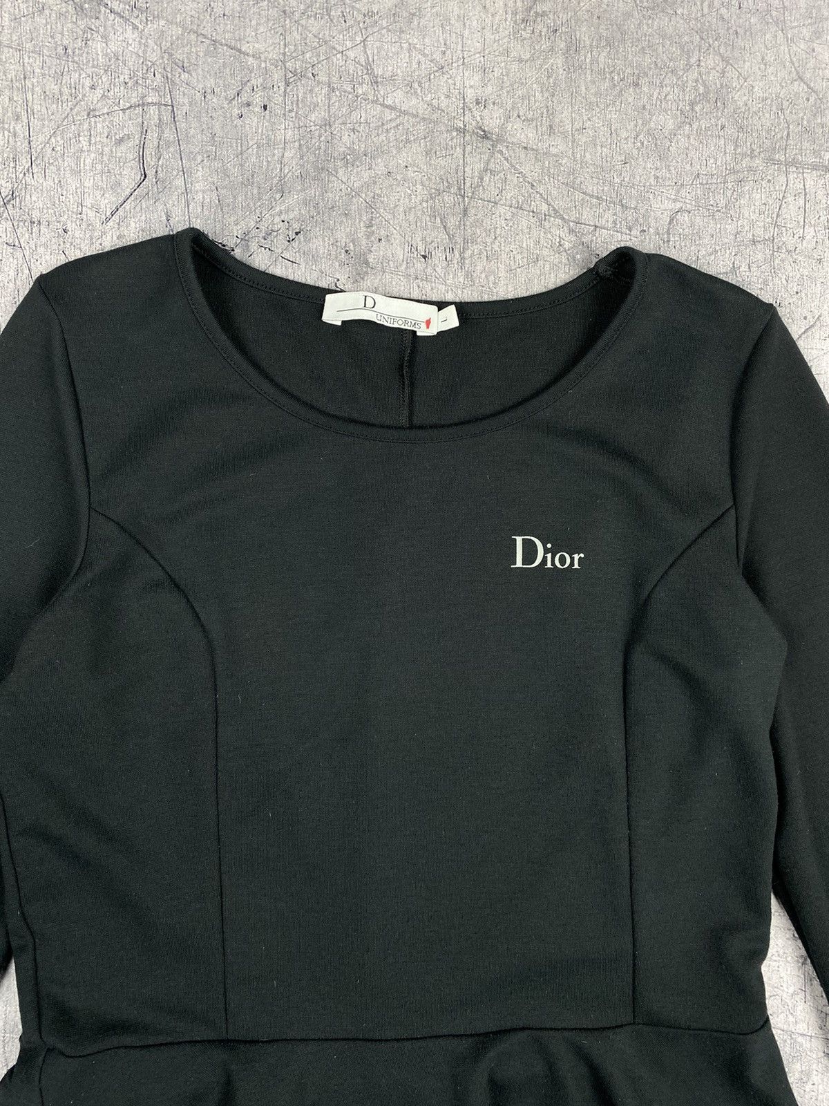 Christian Dior Monsieur Woman 2015 Dior Uniforms LongSleeve Dress Tee Size L / US 10 / IT 46 - 5 Thumbnail