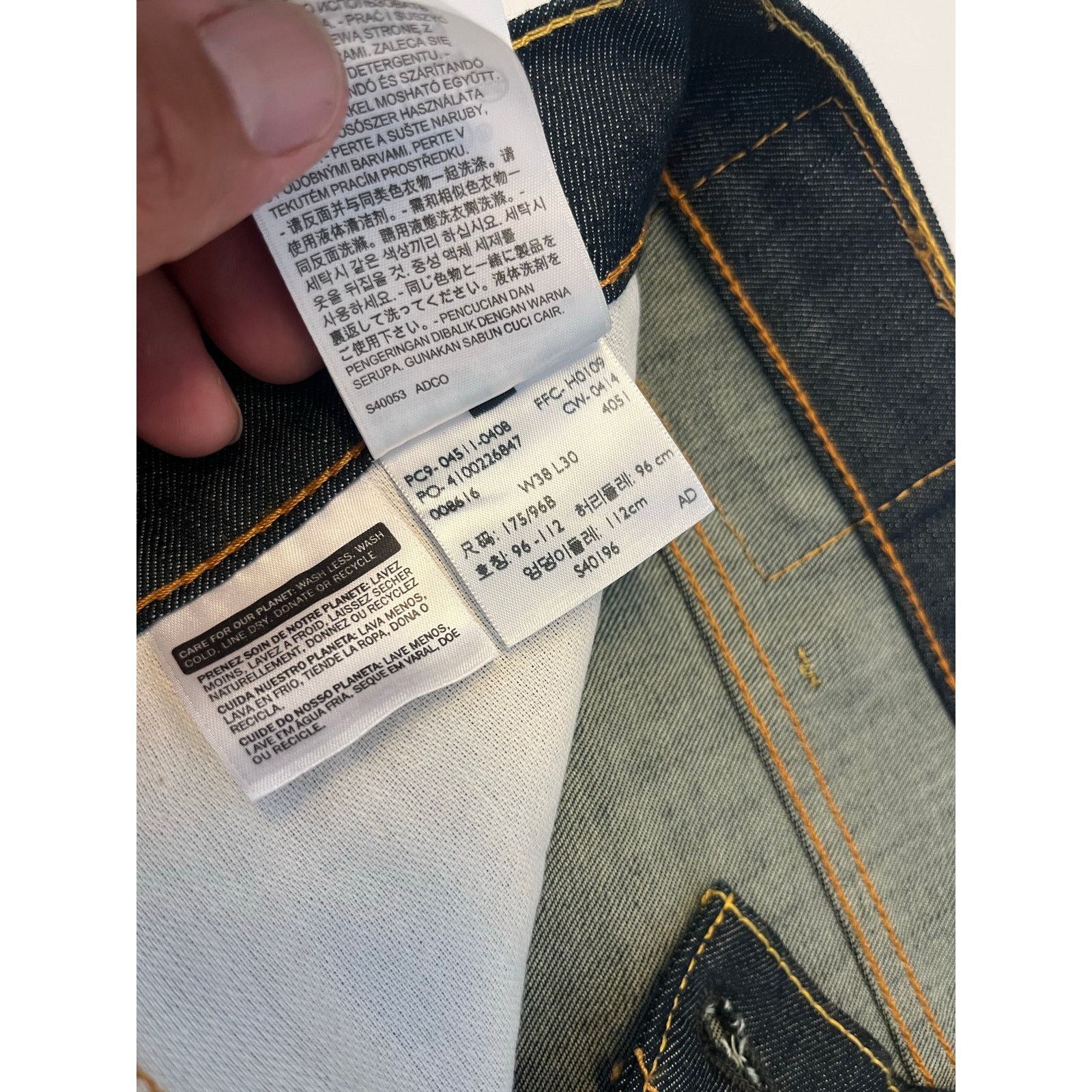 Levi's Levi’s Strauss co. jeans 511 size w38 ins30 Size US 38 / EU 54 - 3 Thumbnail