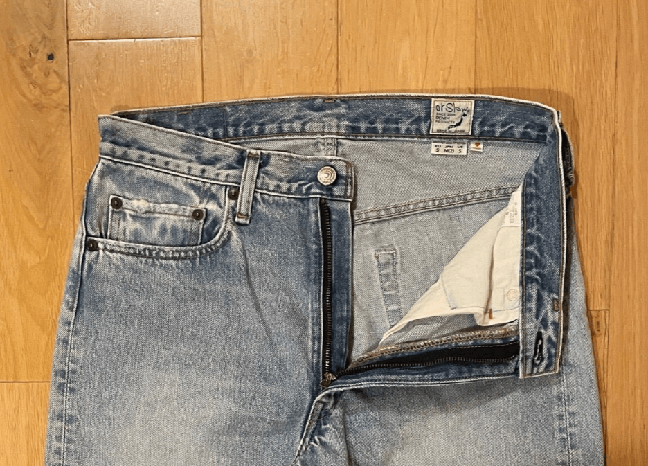 Orslow orSlow 105WZ 90's Denim Sky Blue Wash Size 2 Size 32" / US 10 / IT 46 - 4 Thumbnail