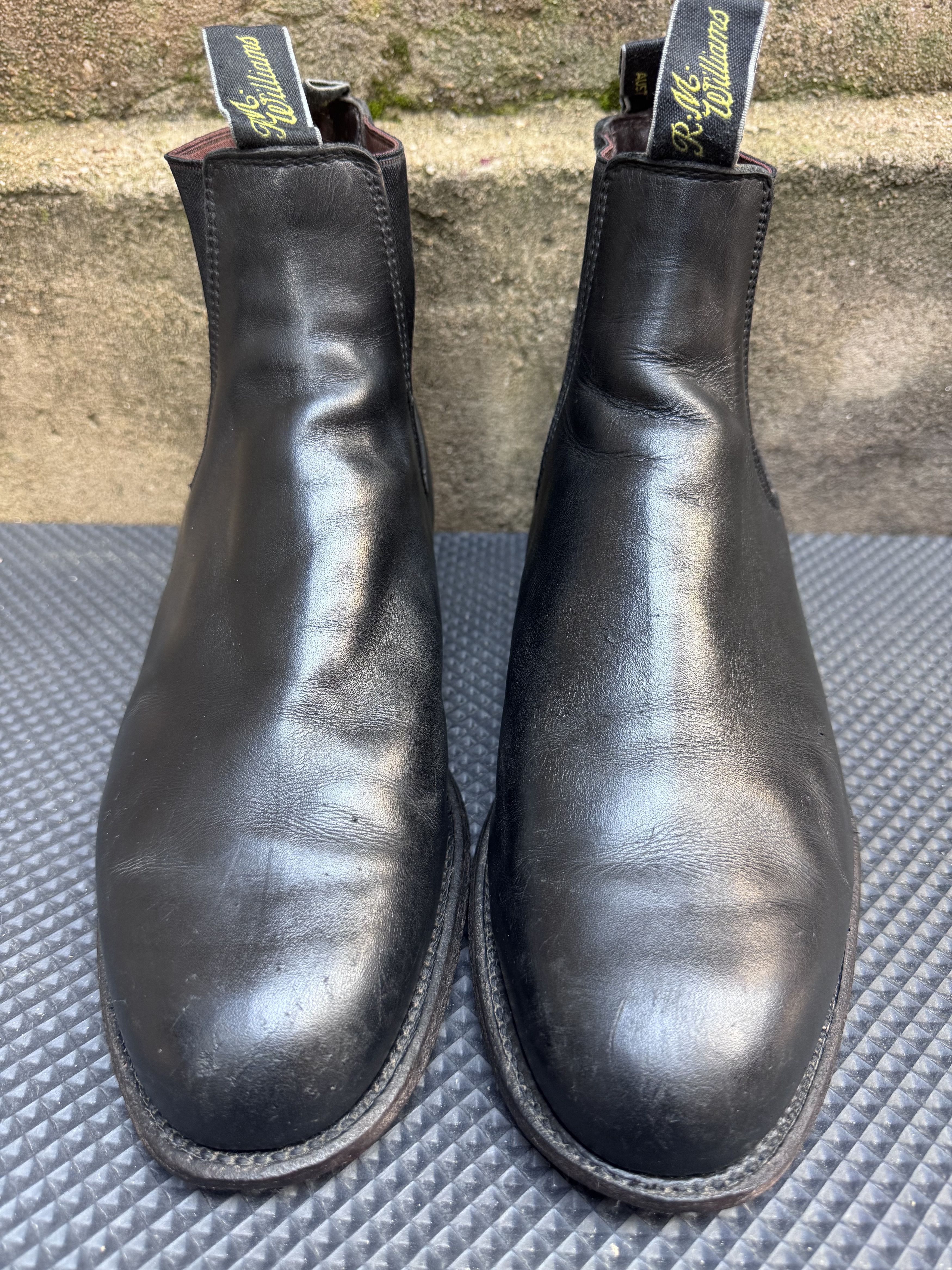 R.M. Williams RM Williams Vintage TURNOUT Comfort Chelsea Black Round Size US 10 / EU 43 - 3 Thumbnail