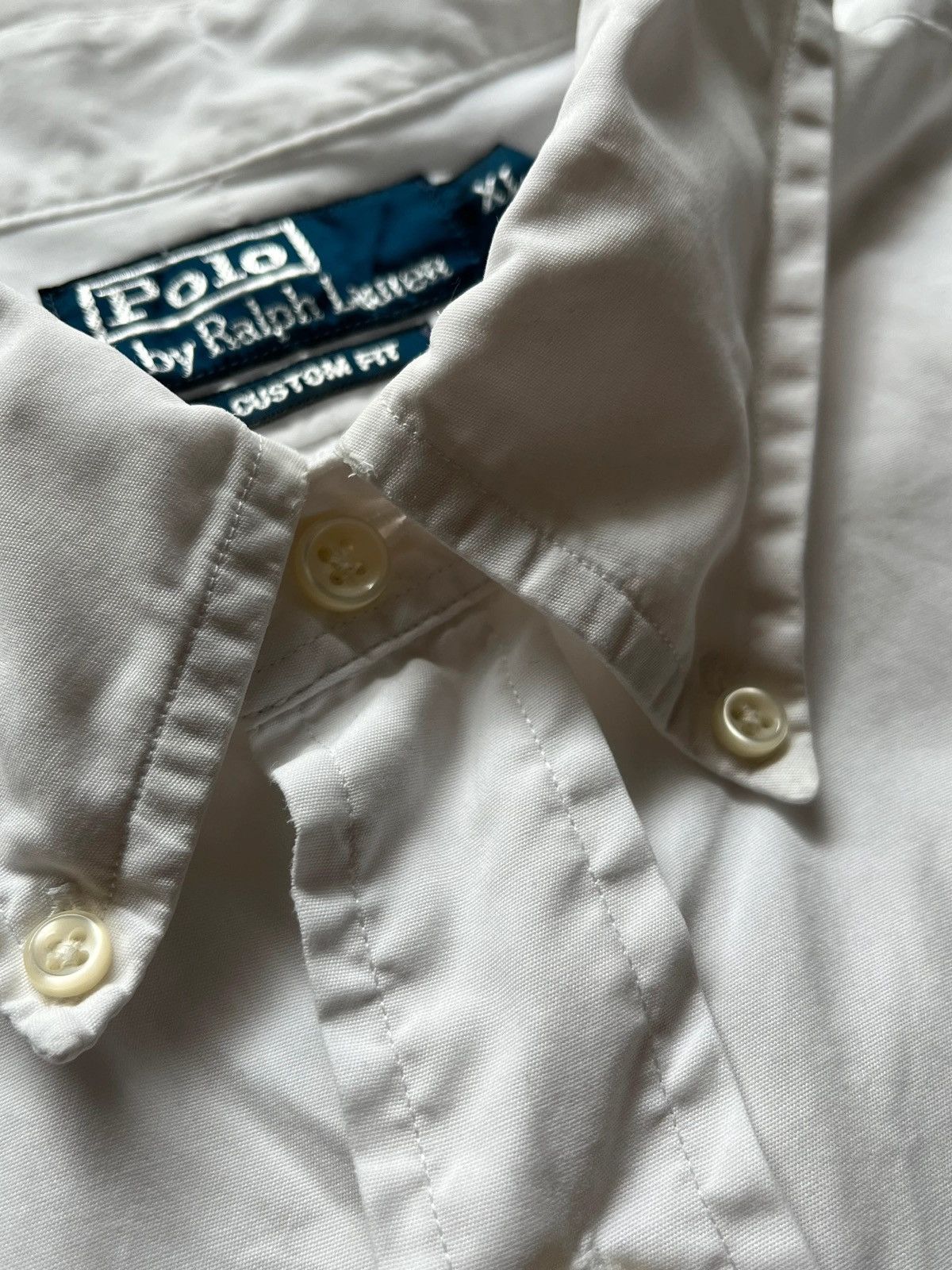 Polo Ralph Lauren Polo Ralph Lauren Small Pony Sz XL White Shirt Size US XL / EU 56 / 4 - 9 Thumbnail