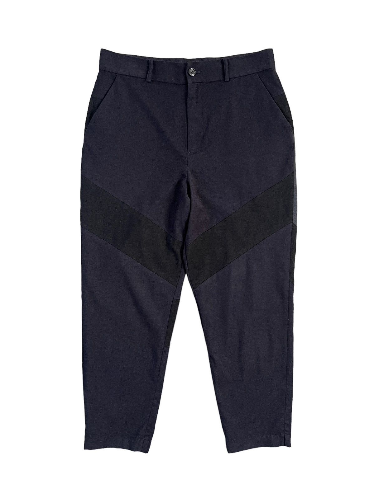 CABANE de ZUCCa × Issey Miyake × Zucca 1990 Zucca Multicolor Rebuilt Wool Balloon Pants Size US 33 - 2 Thumbnail