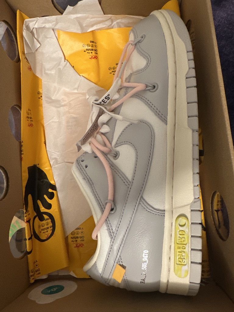 Nike × Off-White Nike x Off White Dunk low LOT 24 Size US 9 / EU 42 - 10 Thumbnail