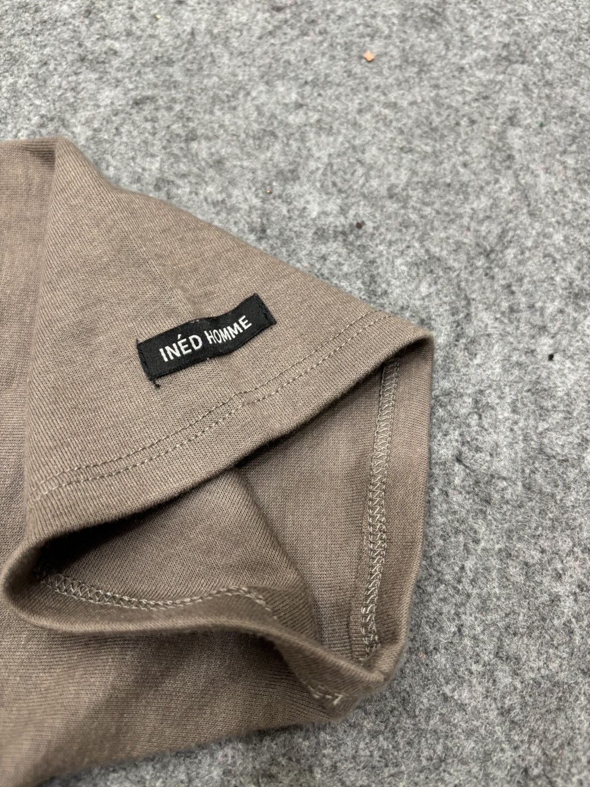 Japanese Brand INED Homme Multiple Seam Designer Shirt F683 Size US M / EU 48-50 / 2 - 6 Thumbnail