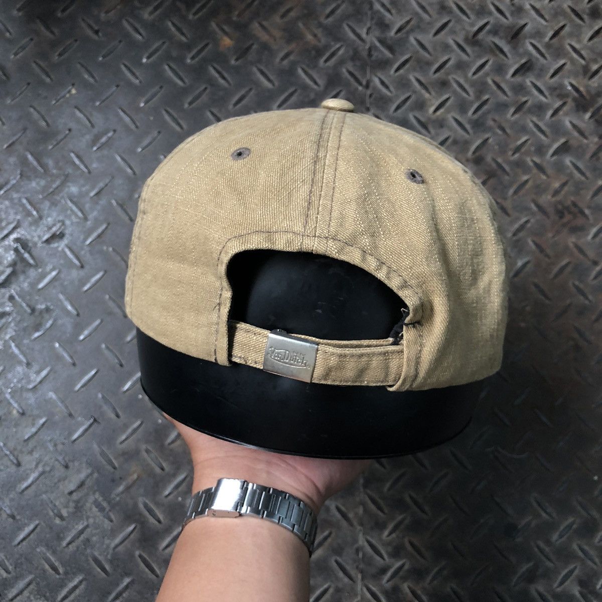 Von Dutch Vintage Vondutch Ripped Army Camouflage Distressed Hat Size ONE SIZE - 4 Thumbnail