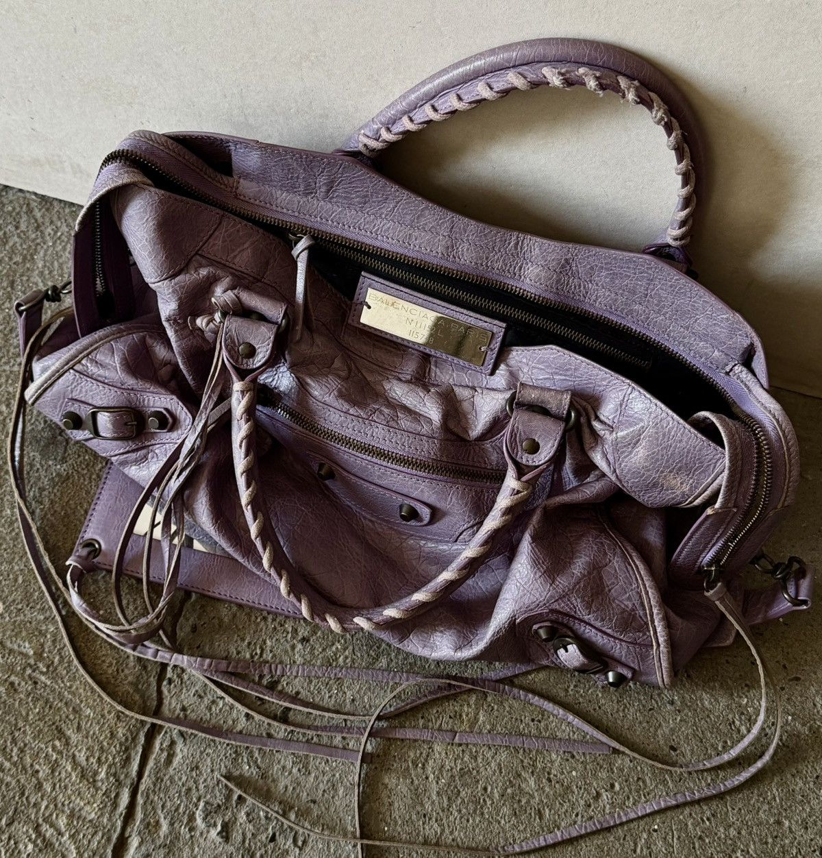 Balenciaga Balenciaga - 2000’s - Classic Motorcycle City - Lambskin Bag Size ONE SIZE - 17 Thumbnail