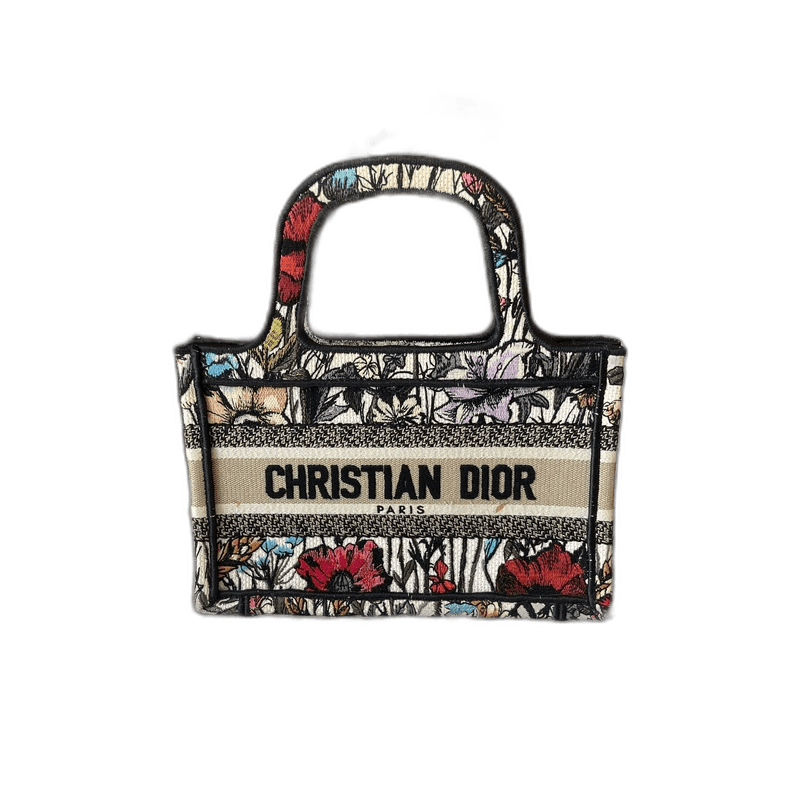 Dior Mini Floral Tote Bag