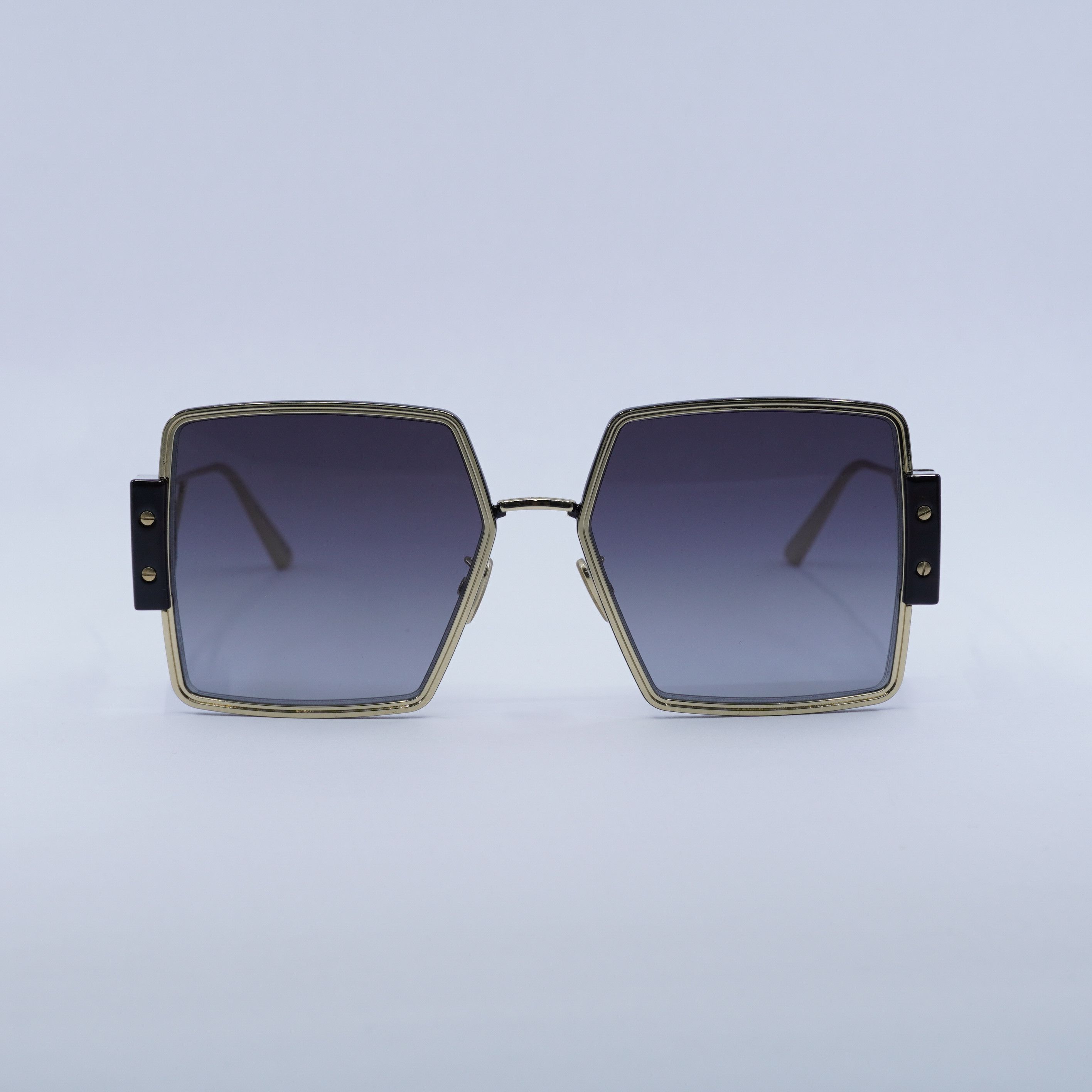 Dior Dior 30MONTAIGNE S4U B4A1 Sunglasses Gold Square Frame Size ONE SIZE - 2 Thumbnail