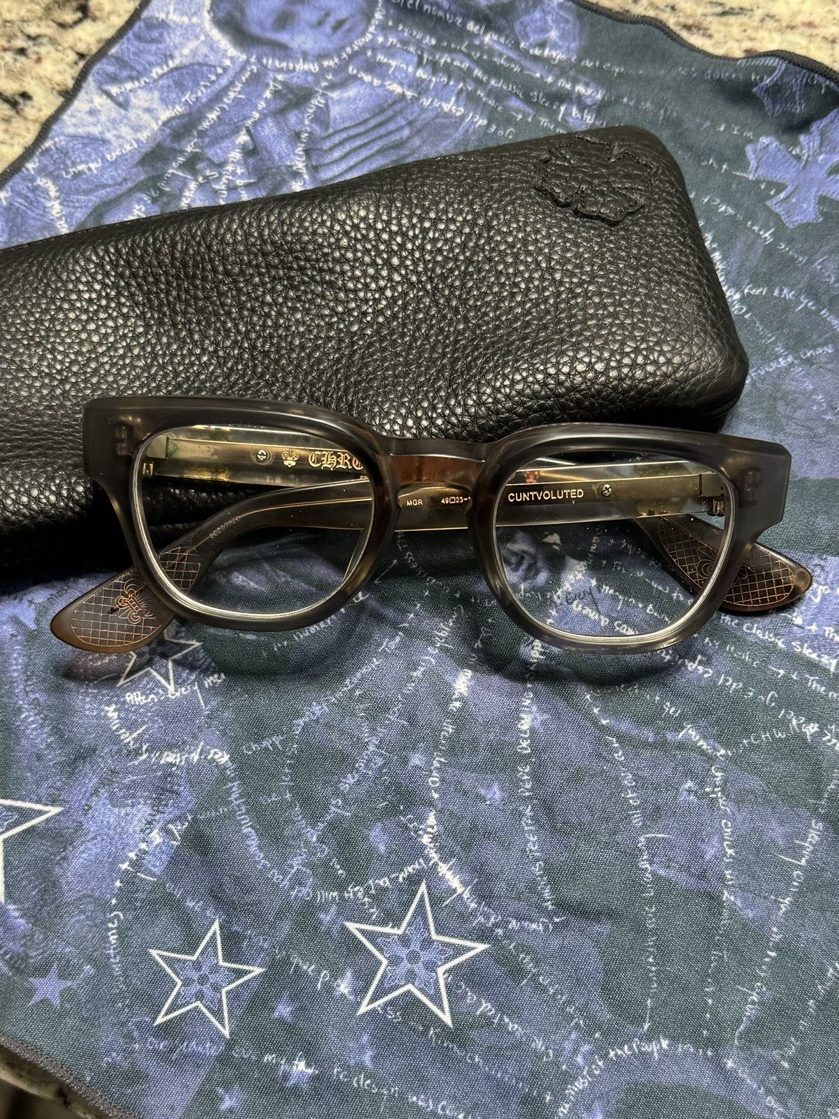 Chrome Hearts Chrome Hearts cuntvoluted glasses Size ONE SIZE - 1 Thumbnail