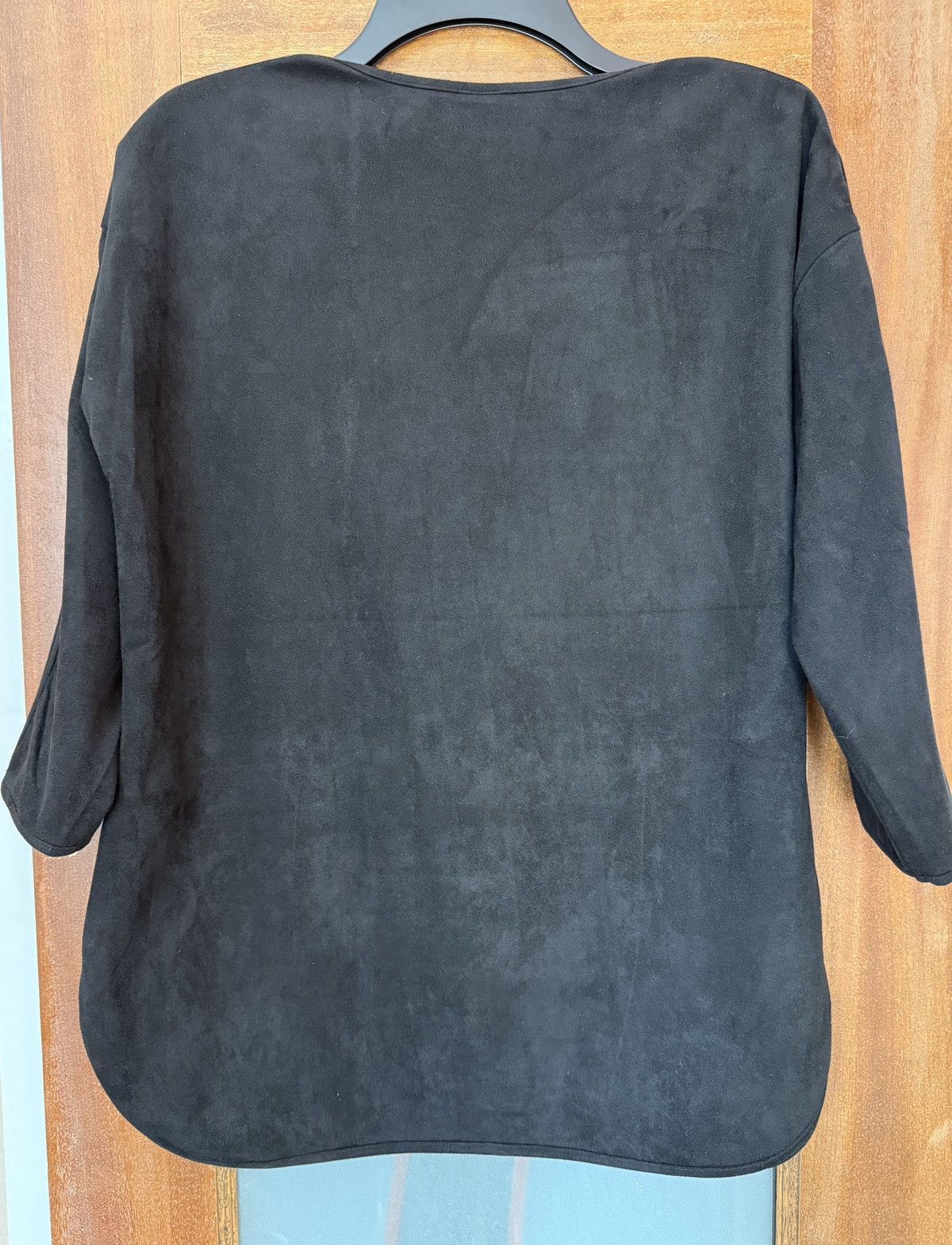 Other Ravel Women’s Black Semi Cold Shoulder Round 3/4 Sleeve Top Size S / US 4 / IT 40 - 7 Thumbnail