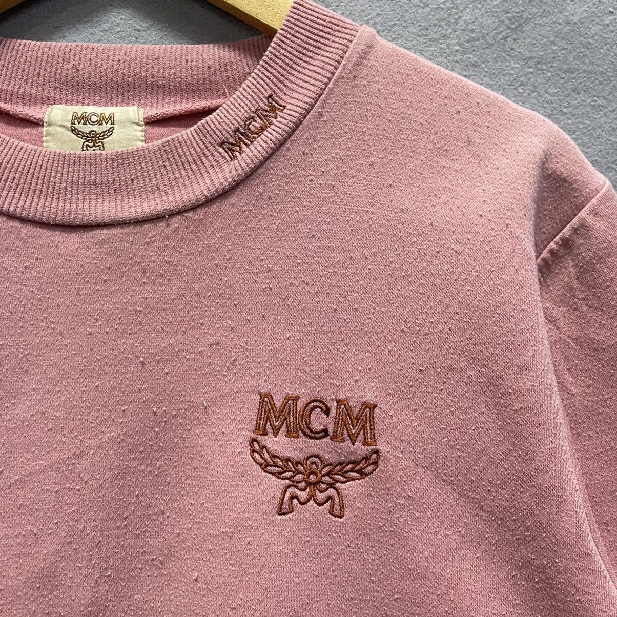 MCM Vintage MCM Pink Sweatshirt – 80s/90s – Made in Japan Size US M / EU 48-50 / 2 - 3 Thumbnail