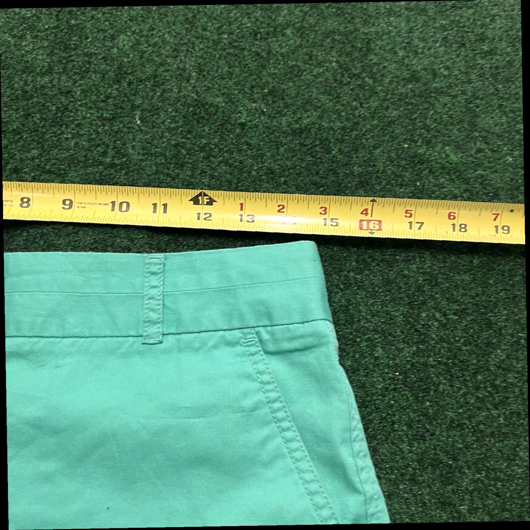 J.Crew J. Crew Chino Shorts Green Size 2 Summer Working Walking Outdoors Size 26" / US 2 / IT 38 - 4 Thumbnail