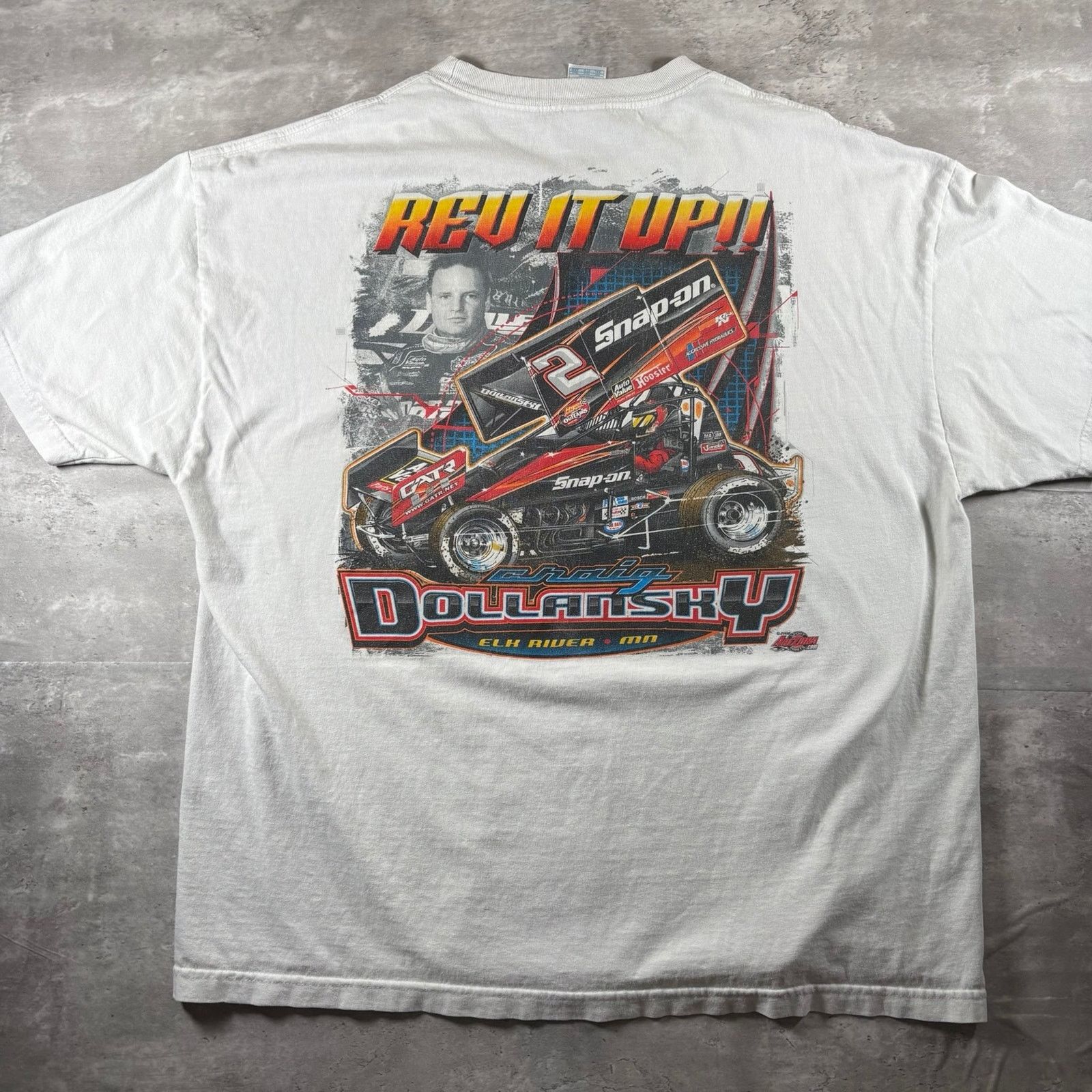 AAA Vintage NASCAR T-shirt Size US XL / EU 56 / 4 - 2 Thumbnail