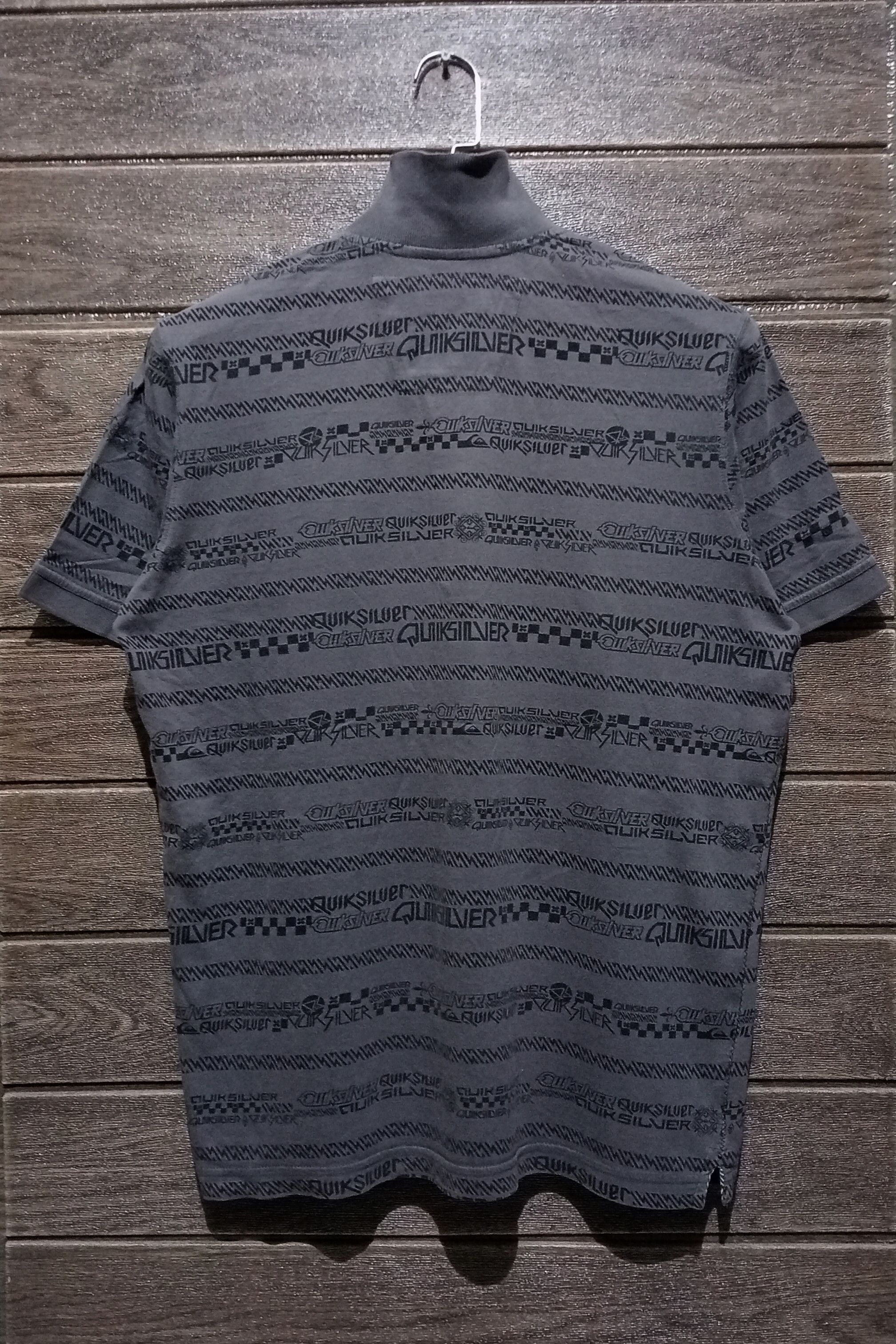 Quiksilver Quiksilver Full Printed Polo Shirts Very Rare Size US L / EU 52-54 / 3 - 7 Thumbnail