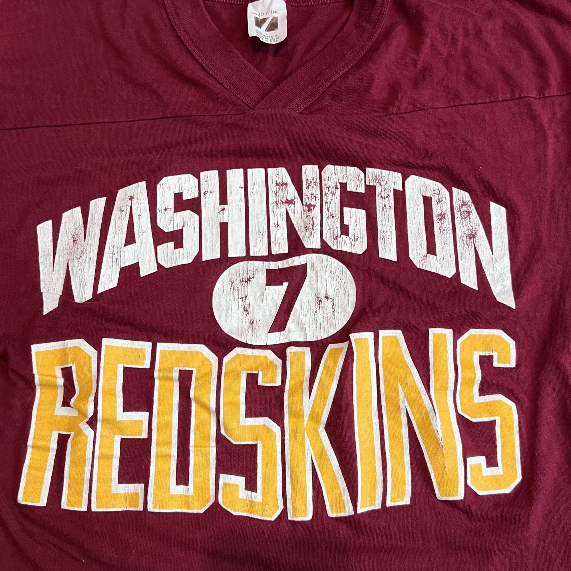 Logo 7 × Vintage Vintage Logo 7 Washington Redskins Joe Theismann 3/4 Sleeve Size US L / EU 52-54 / 3 - 2 Thumbnail