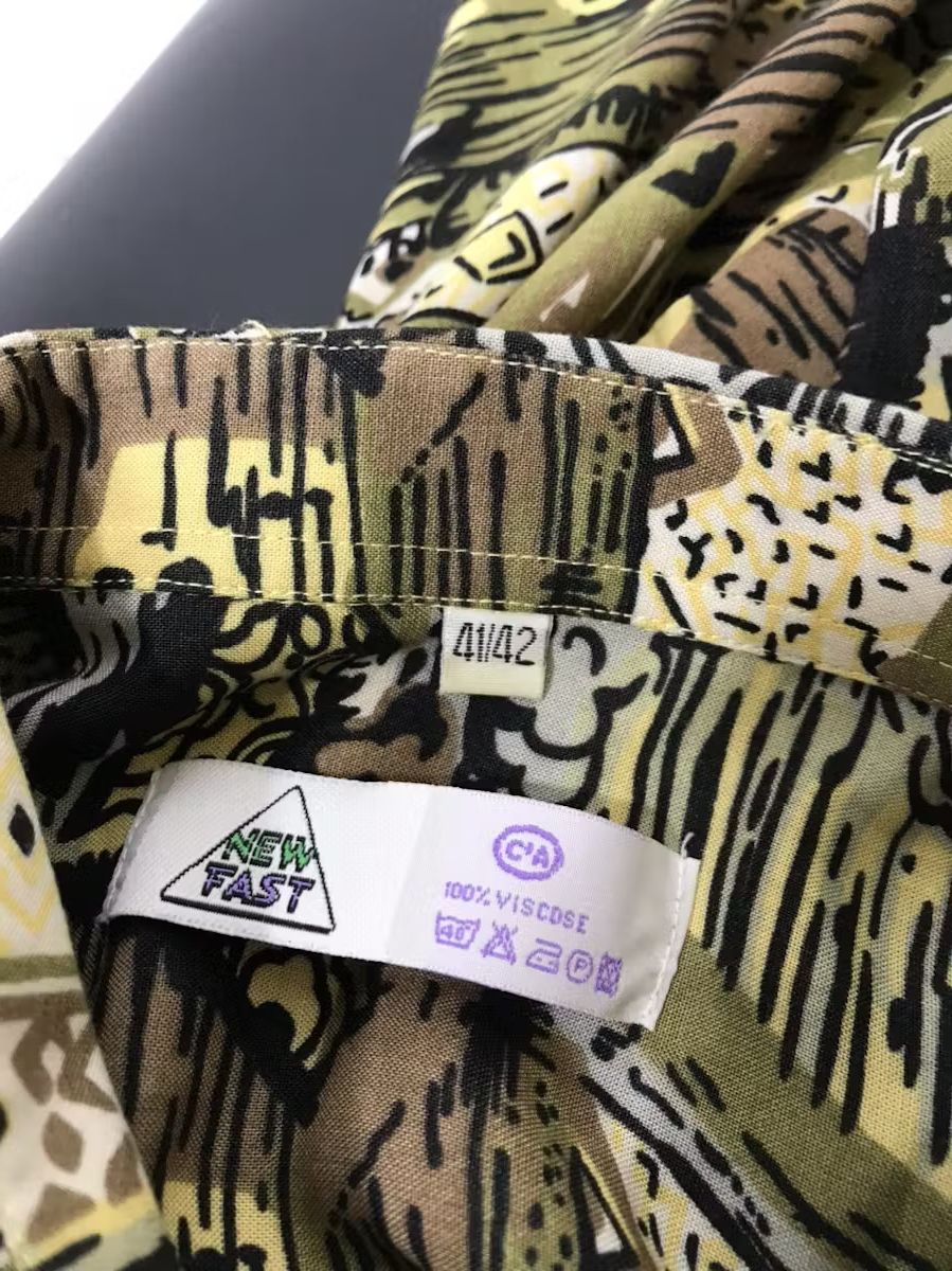 Vintage Vintage crazy shirt 80’s Size US M / EU 48-50 / 2 - 3 Thumbnail