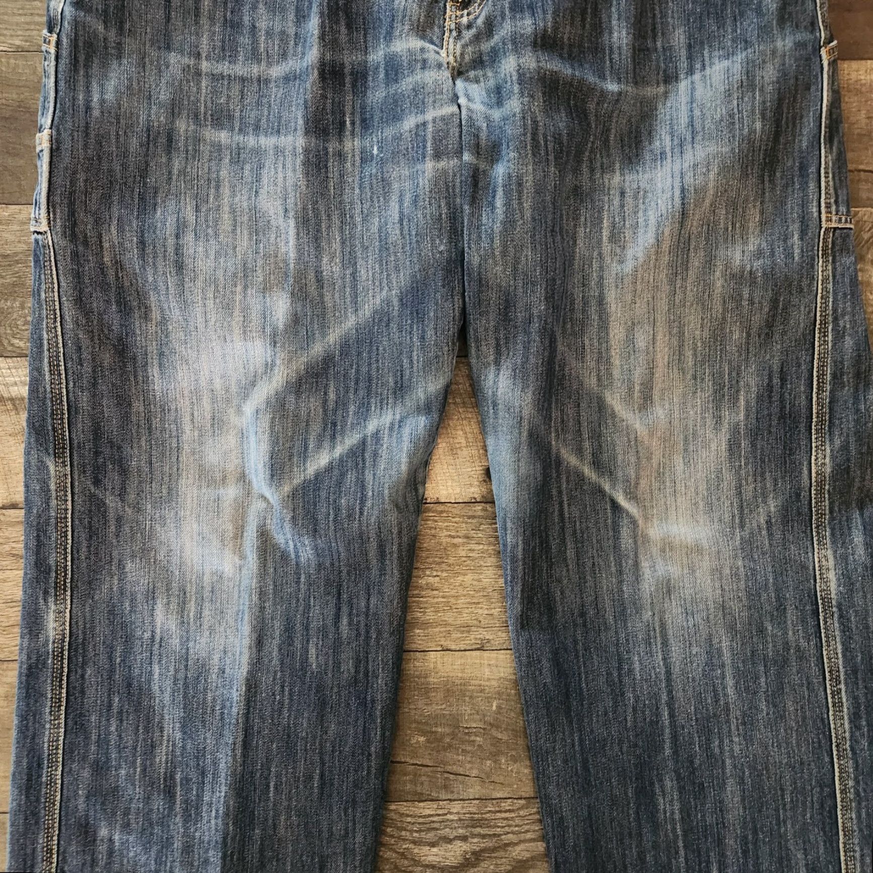 Levi's VINTAGE Levis Silvertab Jeans Carpenter Baggy Denim 42x38 Mens Tall 5-Pocket Design Blue Size US 42 / EU 58 - 5 Thumbnail