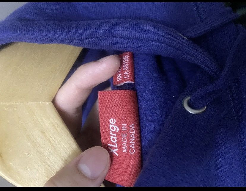 Supreme Box Logo Indigo/Mid blue/purple Size US XL / EU 56 / 4 - 4 Thumbnail