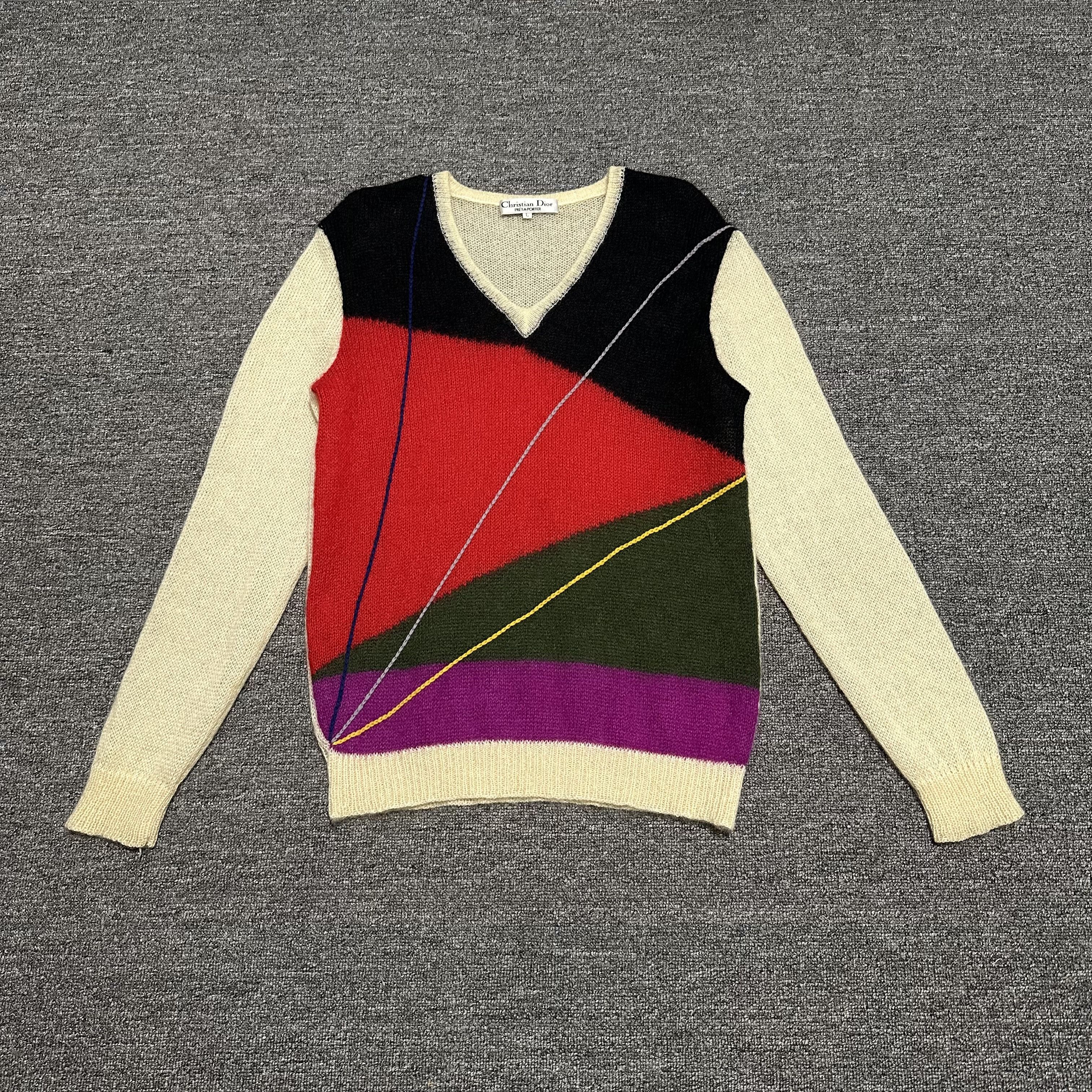 Christian Dior Monsieur Christian Dior Knitwear Size L / US 10 / IT 46 - 1 Thumbnail