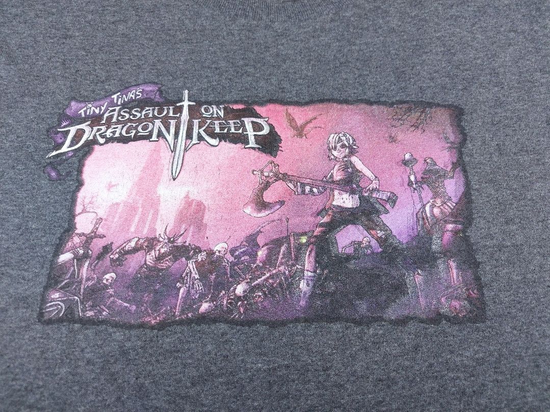 Microsoft Borderlands 2 Tiny Tina's Assault on Dragon Keep TEE Size US L / EU 52-54 / 3 - 2 Thumbnail