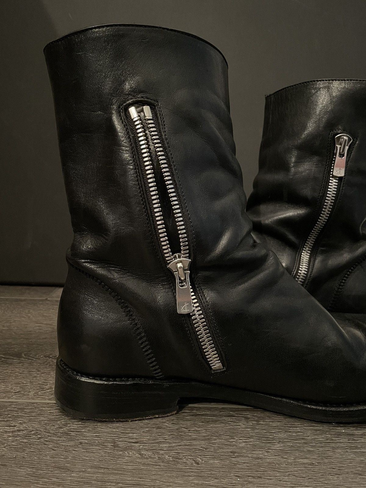 The Last Conspiracy sidezip leather boot Size US 10 / EU 43 - 5 Thumbnail