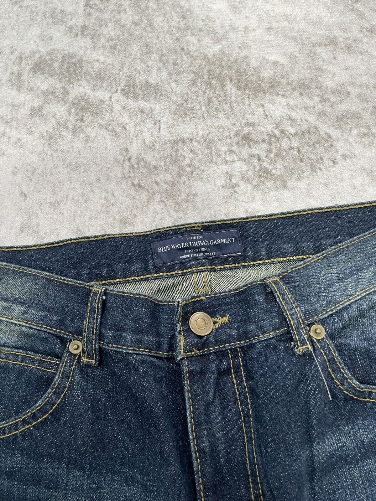 Hysteric Glamour × If Six Was Nine × Le Grande Bleu (L.G.B.) 2000s patchwork japan denim pants kapital style Size US 31 - 5 Thumbnail