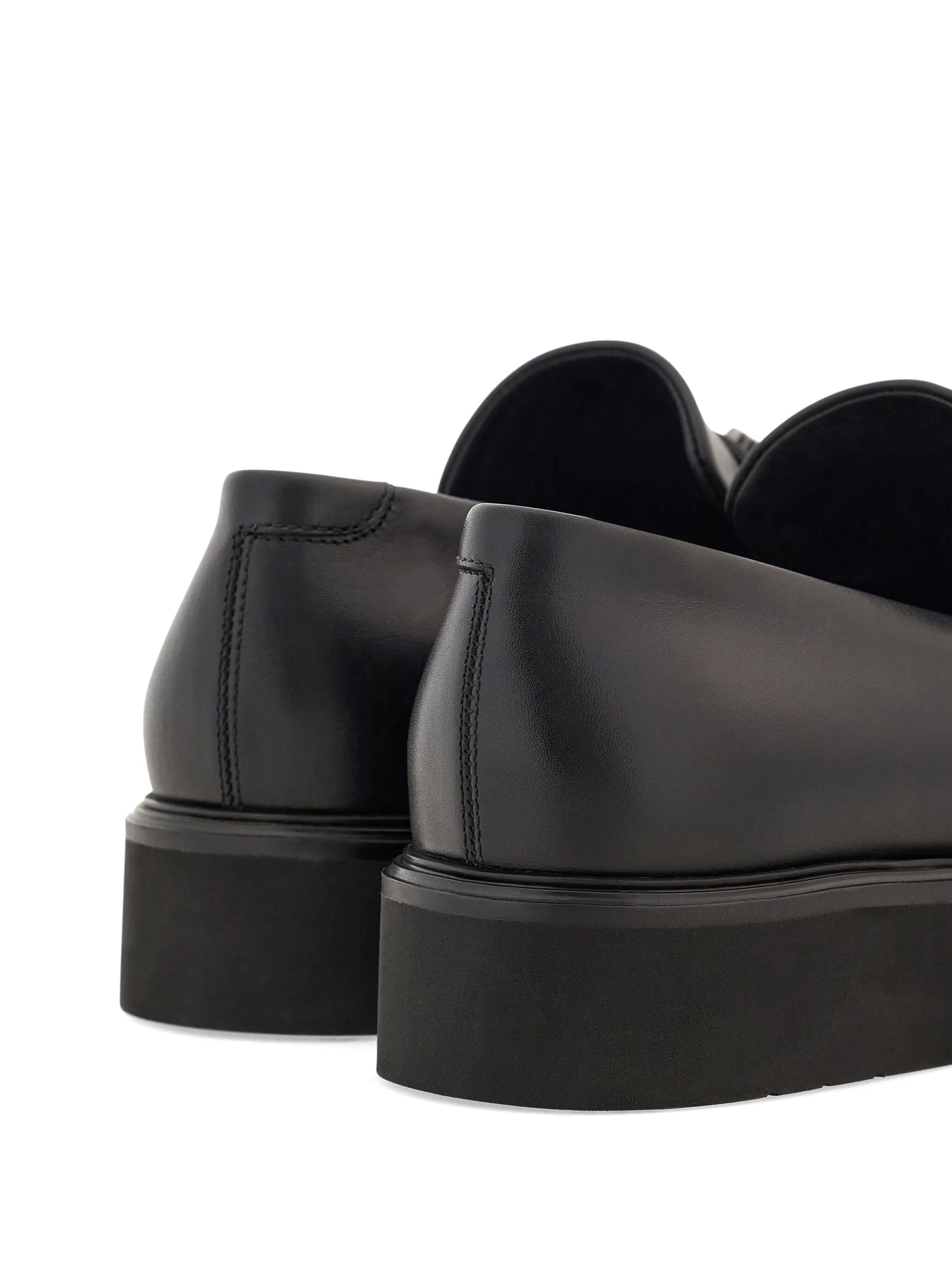 Salvatore Ferragamo o1s22i1n0225 Smooth Leather Loafers in Black Size US 7 / EU 40 - 3 Thumbnail