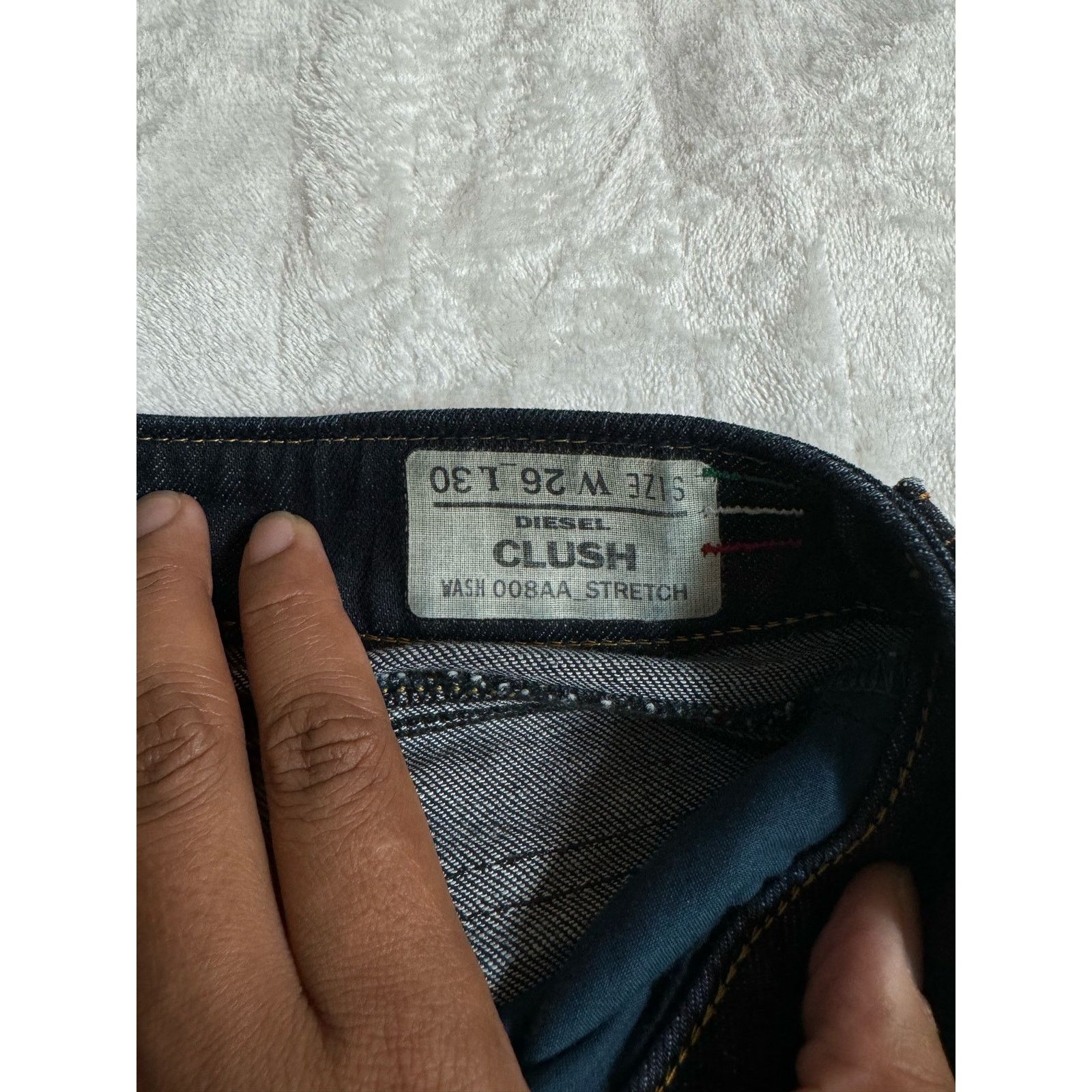 Diesel Diesel Industry Women's Dark Blue Jeans Clush Wash Sz 26x30 Size 26" / US 2 / IT 38 - 5 Thumbnail