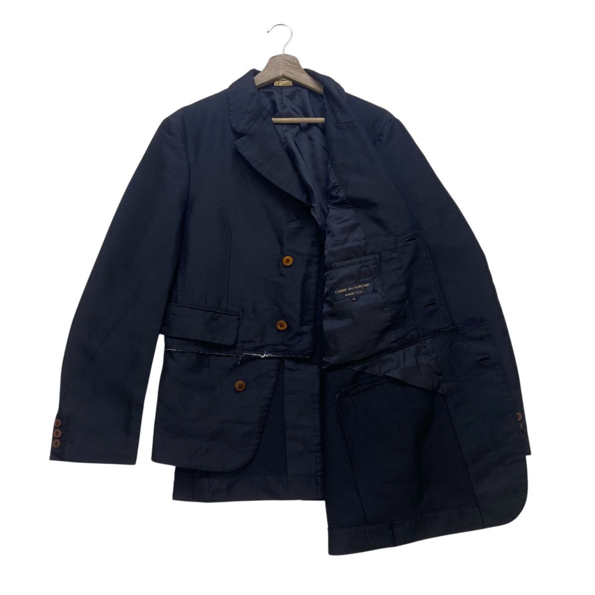Comme des Garcons Homme Plus 🔥AD2020 Comme des Garcons Homme Plus Patchwork Distressed Size US S / EU 44-46 / 1 - 2 Thumbnail