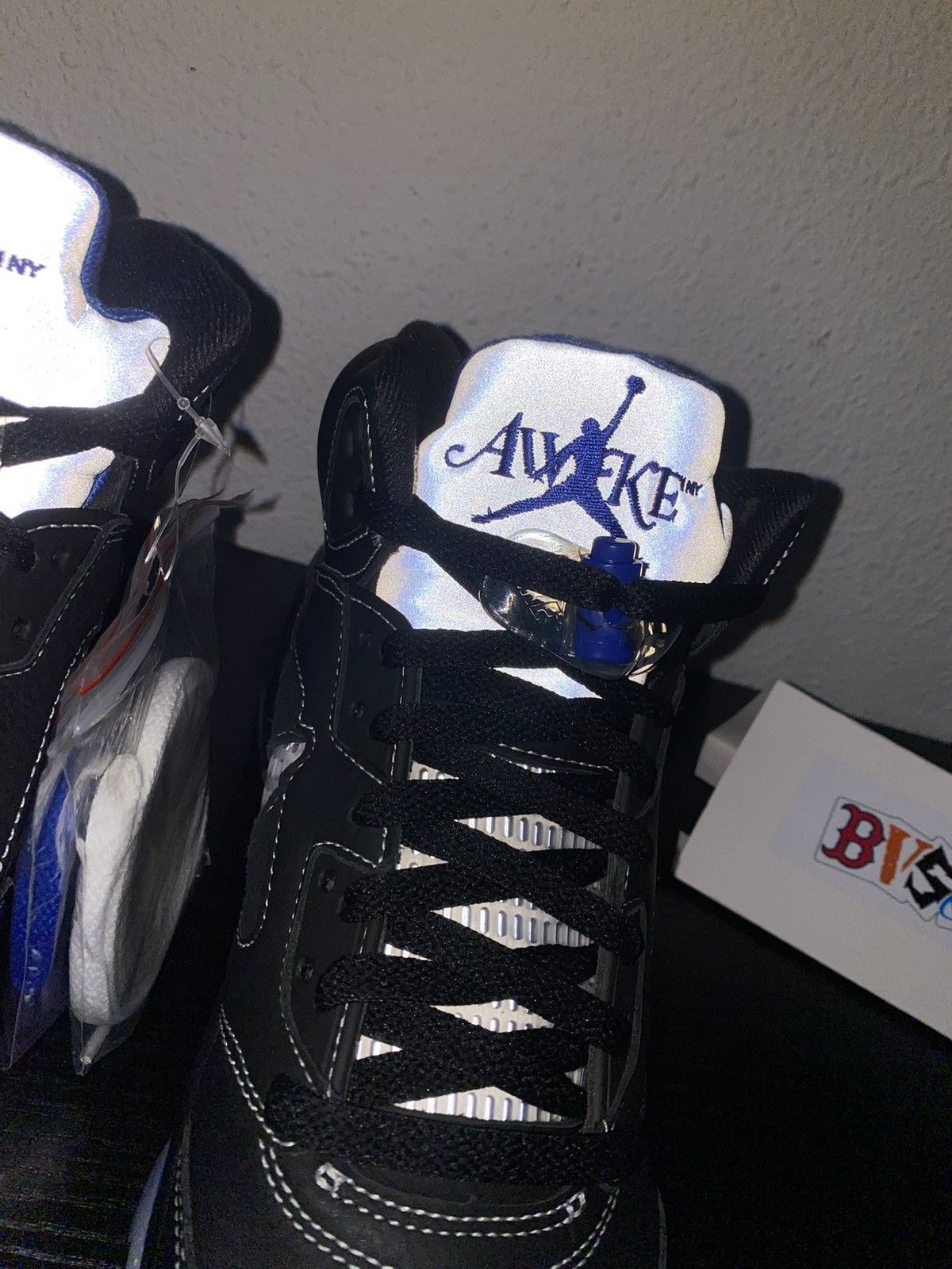Awake NY × Jordan Brand Jordan x Awake Retro 5 Racer Blue Size US 9.5 / EU 42-43 - 6 Thumbnail