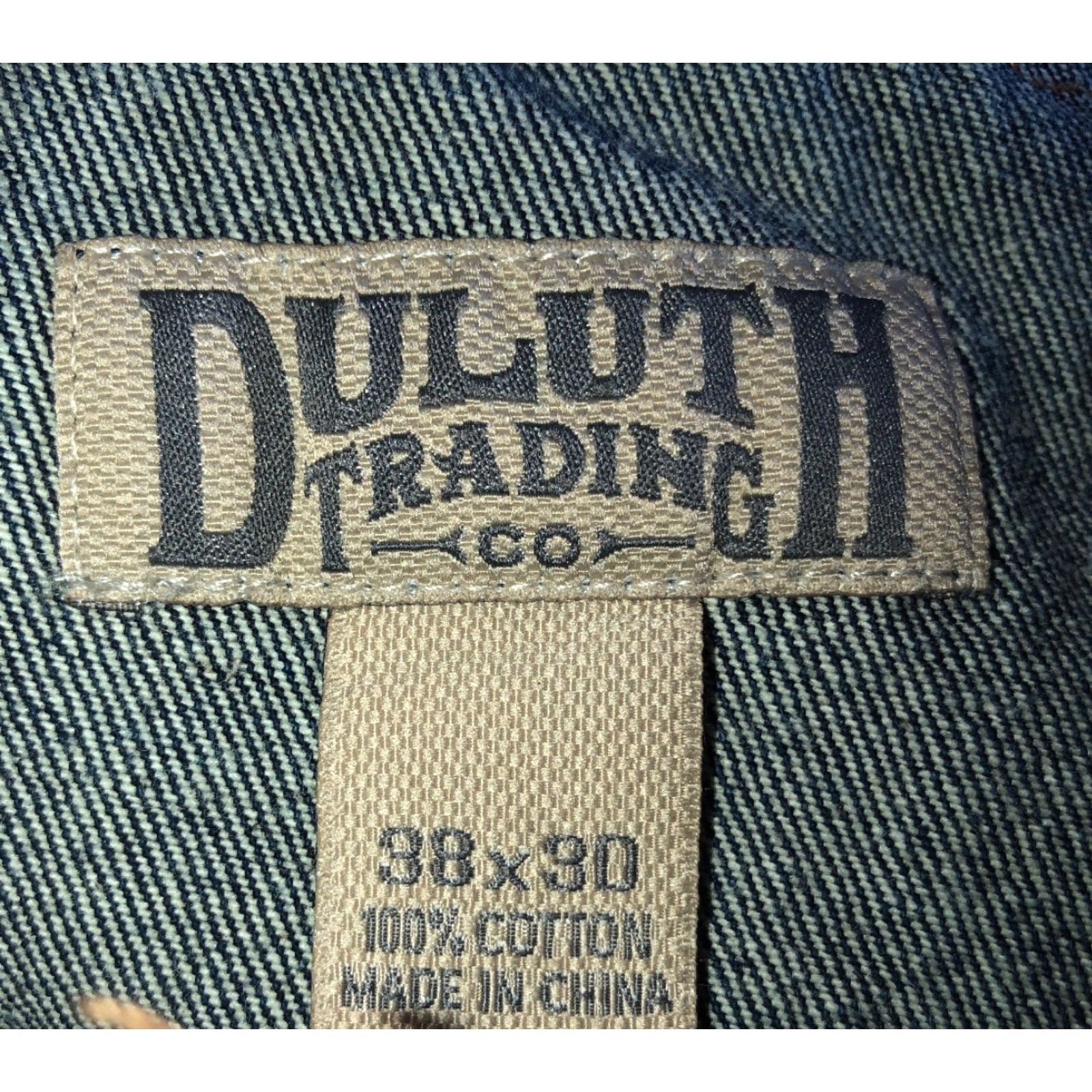 CO Duluth Trading Co Jeans Mens Casual Blue Size 38 Inseam 28.5 In Straight Blue Mens Size US 38 / EU 54 - 5 Thumbnail