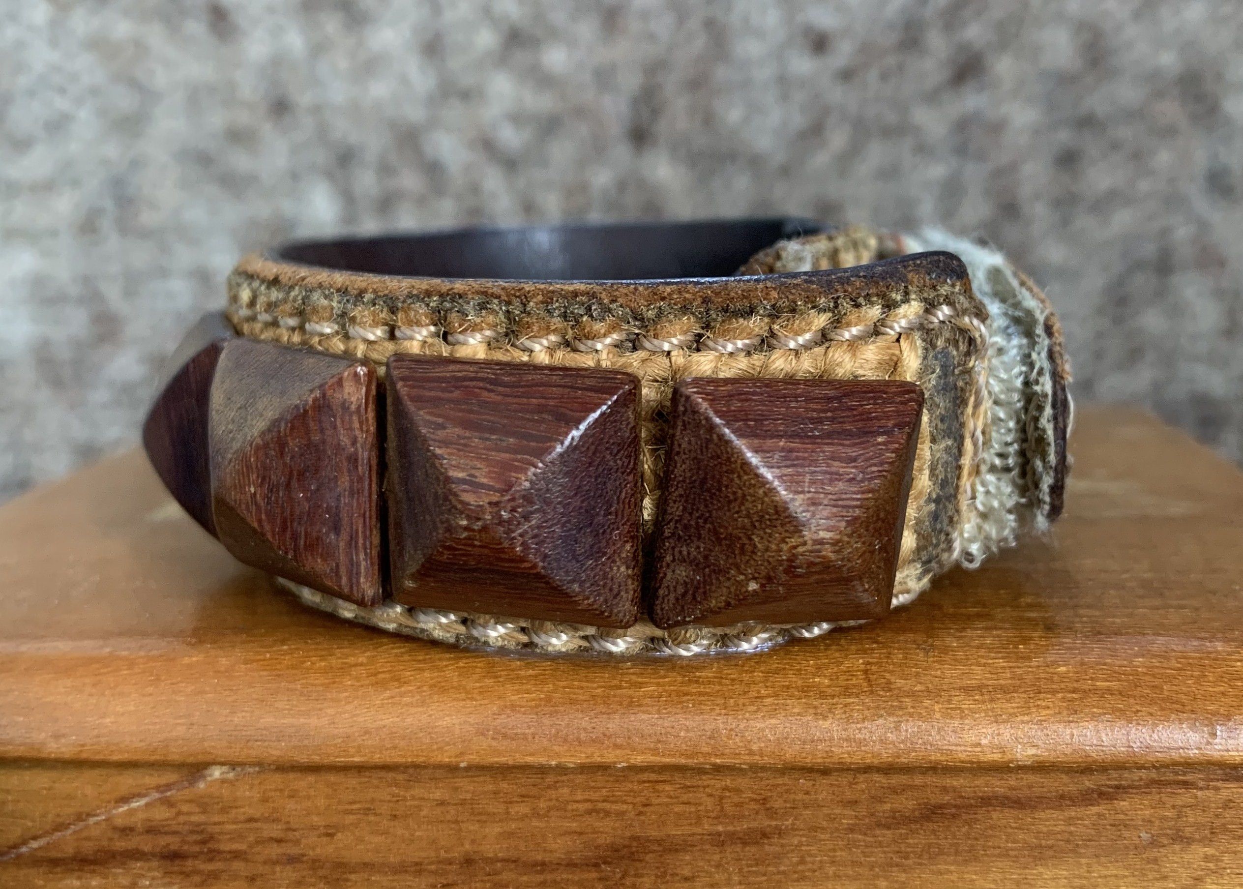 Undercover S/S 2003 Undercover "Scab" Studded Leather Bracelet Size ONE SIZE - 4 Thumbnail