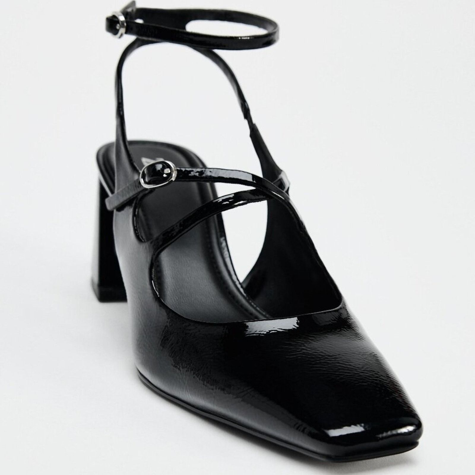 Zara ZARA Strappy Block Heels NWT Size US 10 / IT 40 - 10 Thumbnail
