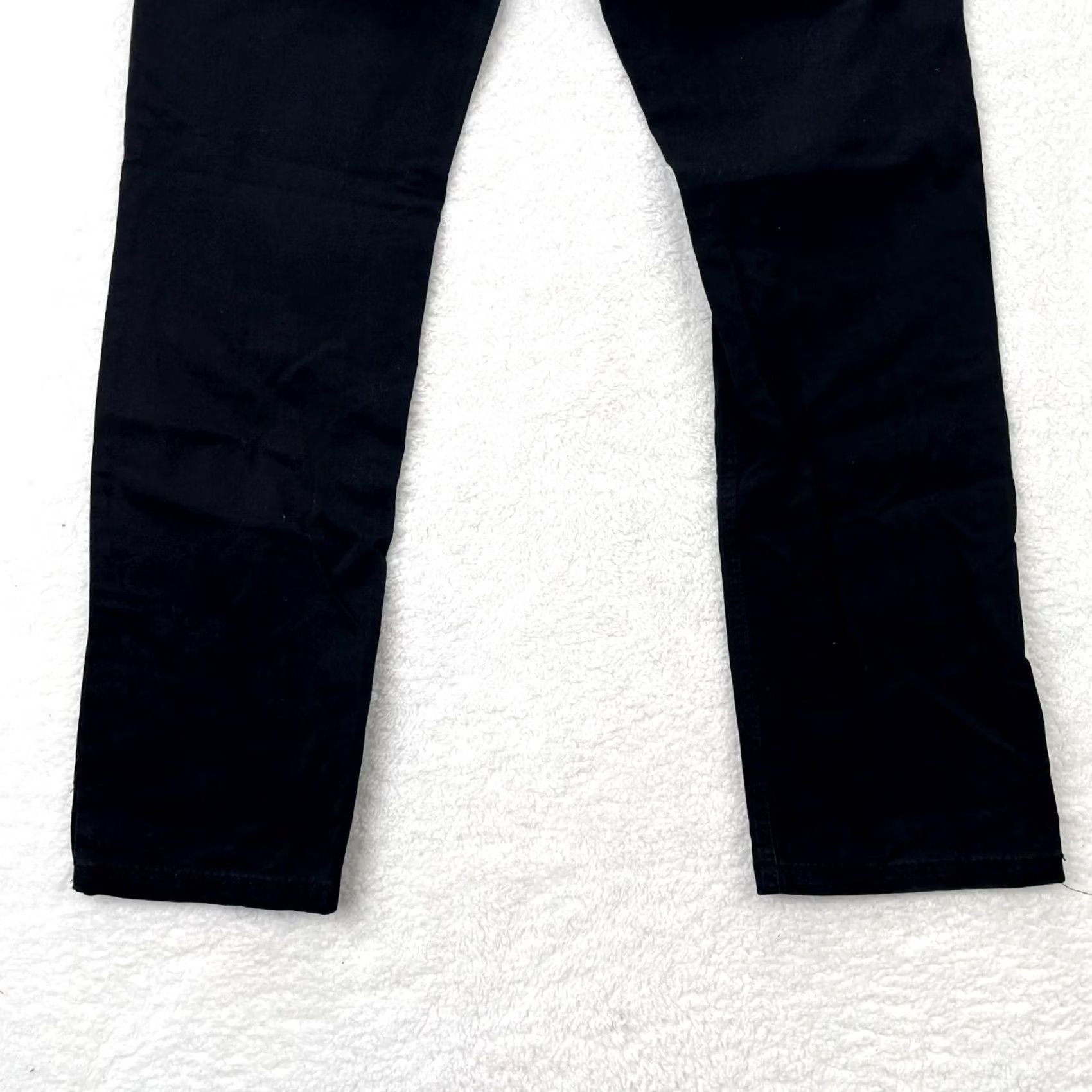 Vintage VINTAGE Kosmo Lupo Jeans Mens 34x31 Black Denim Straight Zipper Pockets Italy Min 34x31 Size US 34 / EU 50 - 6 Thumbnail