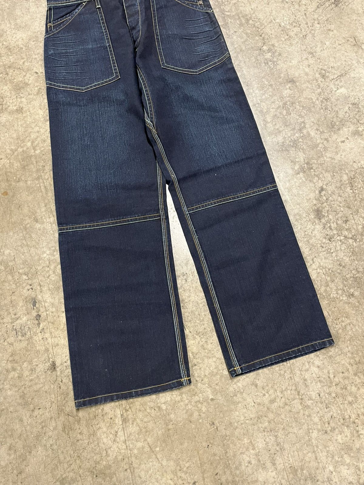 Evisu × Japanese Brand EVISU VINTAGE EU-ED DENIM JEANS DEADSTOCK RARE Size US 34 / EU 50 - 6 Thumbnail