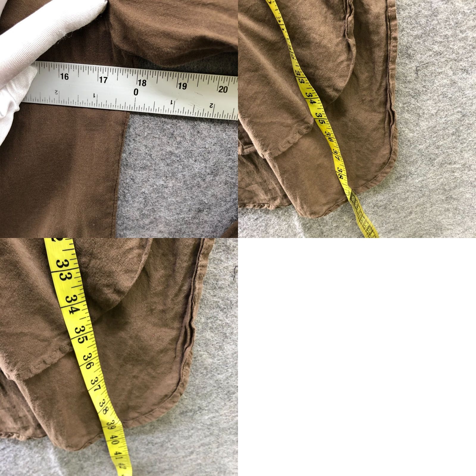 Aritzia Aritzia Talula Midi Shirt Dress XXS Long Sleeve Lightweight Cotton Brown Casual Womens Size XXS / US 00 / IT 34 - 8 Thumbnail
