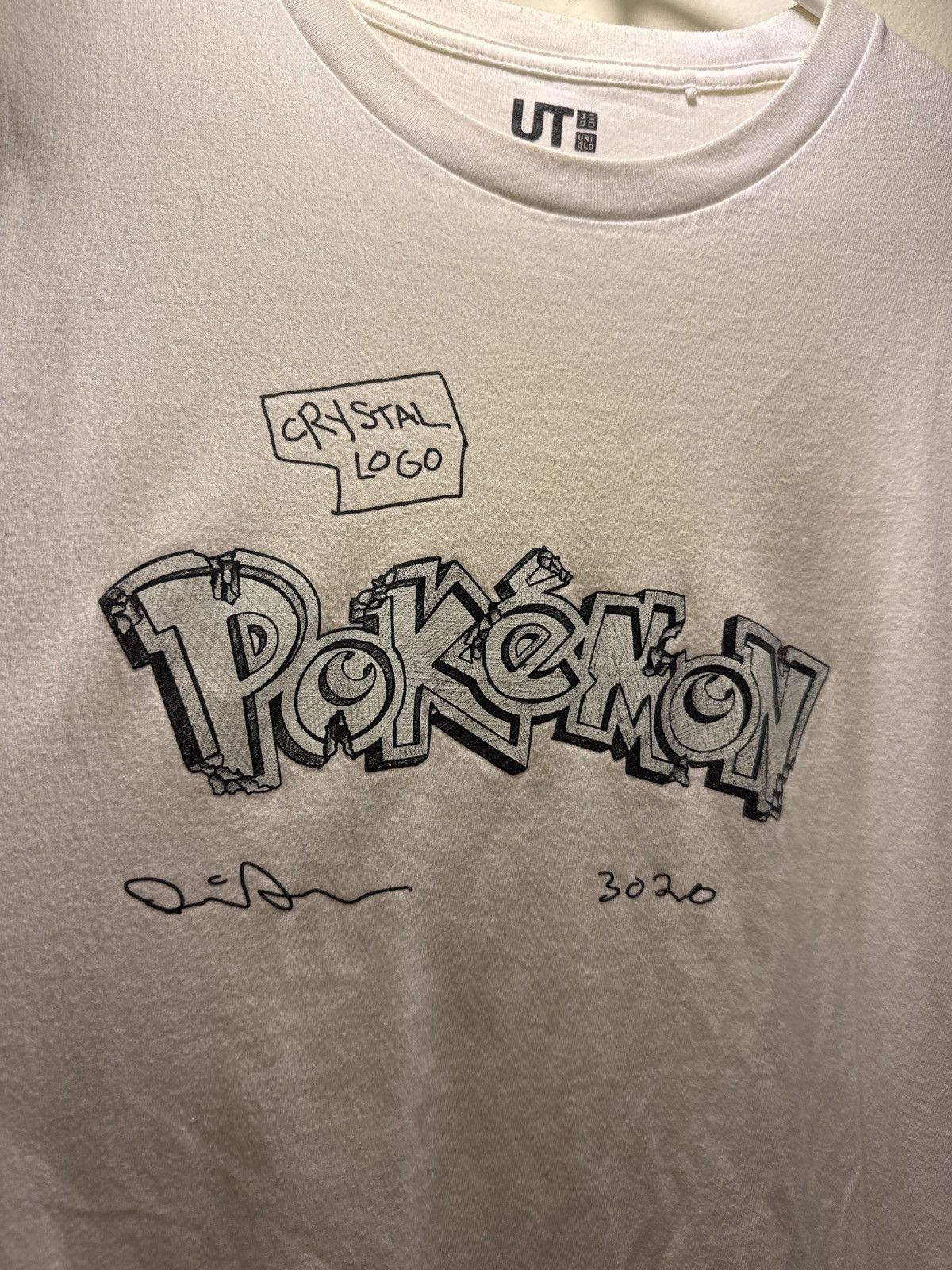 Daniel Arsham × Pokemon × Uniqlo Daniel Arsham x Pokemon x Uniqlo Crystal Logo Tee Size US L / EU 52-54 / 3 - 1 Thumbnail