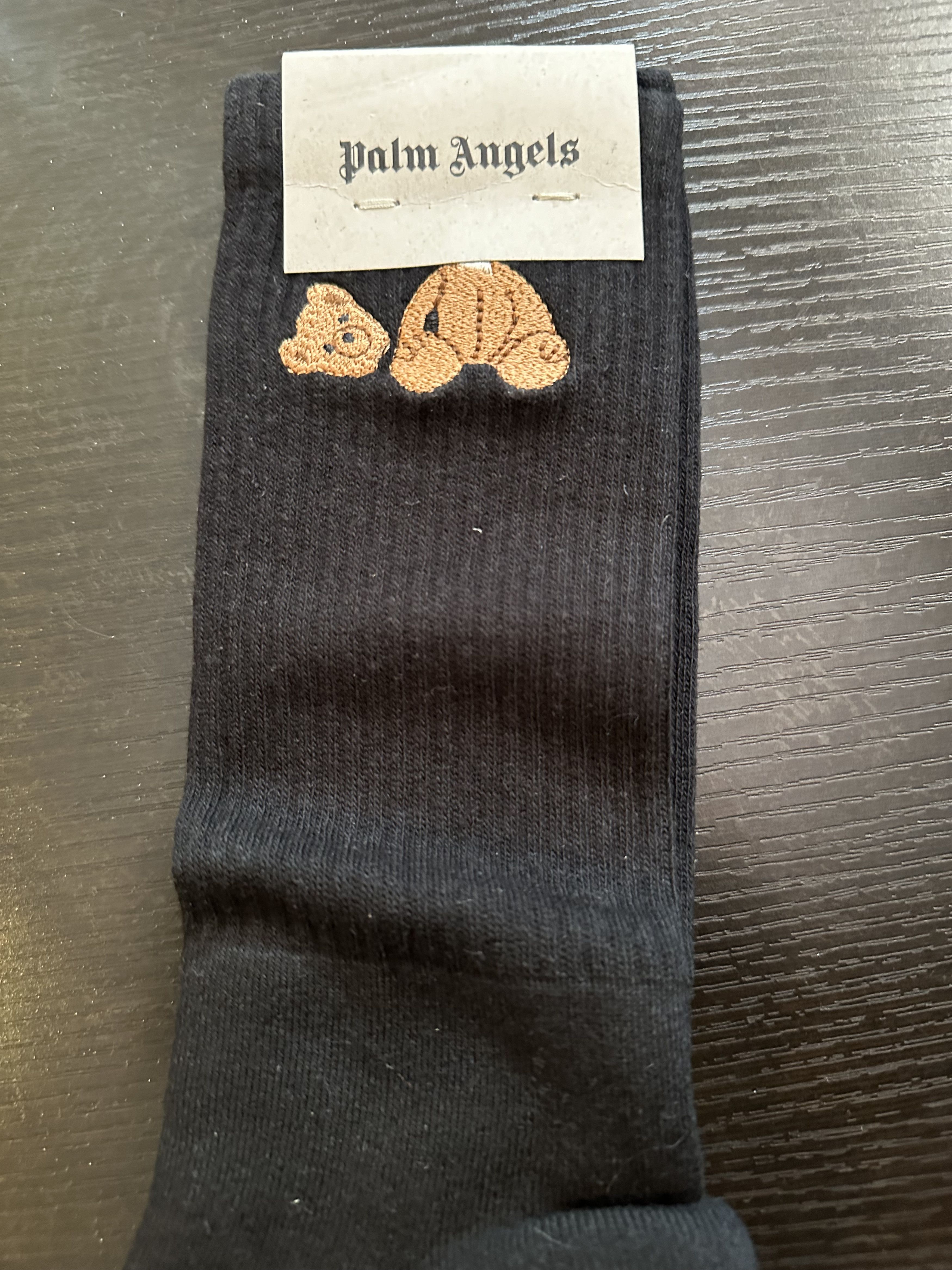 Palm Angels Palm Angels Bear Socks - Black/Brown Size ONE SIZE - 2 Thumbnail
