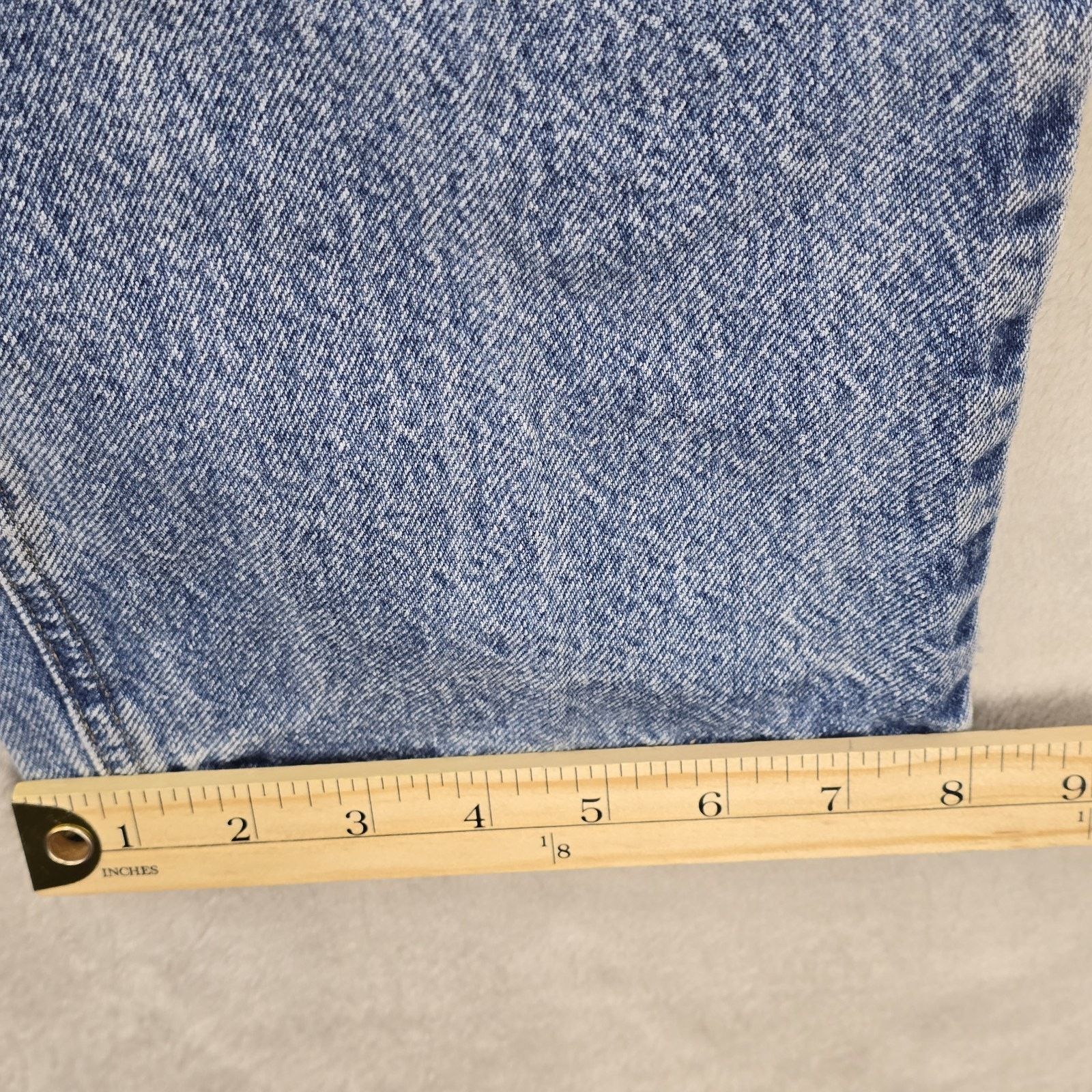 Carhartt Carhartt Jeans Mens 38x36 Blue Relaxed Fit B17 DST Faded Size US 38 / EU 54 - 10 Thumbnail