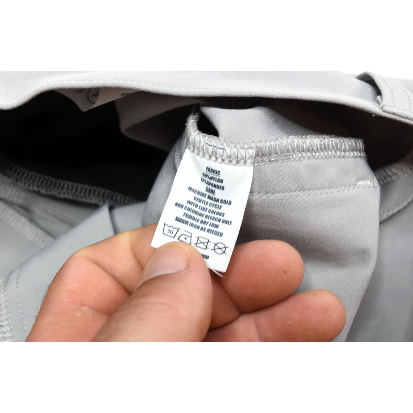 Vintage State & Liberty Performance Pants Mens 38 Gray Lightweight Stretch Athletic Fit Pants Size US 38 / EU 54 - 6 Thumbnail