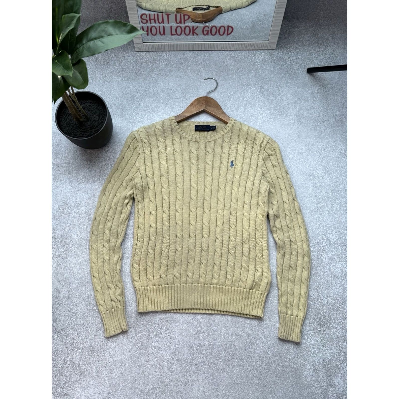 Polo Ralph Lauren Polo Ralph Lauren Sweater Crew Neck Womens Gold S Size S / US 4 / IT 40 - 2 Thumbnail
