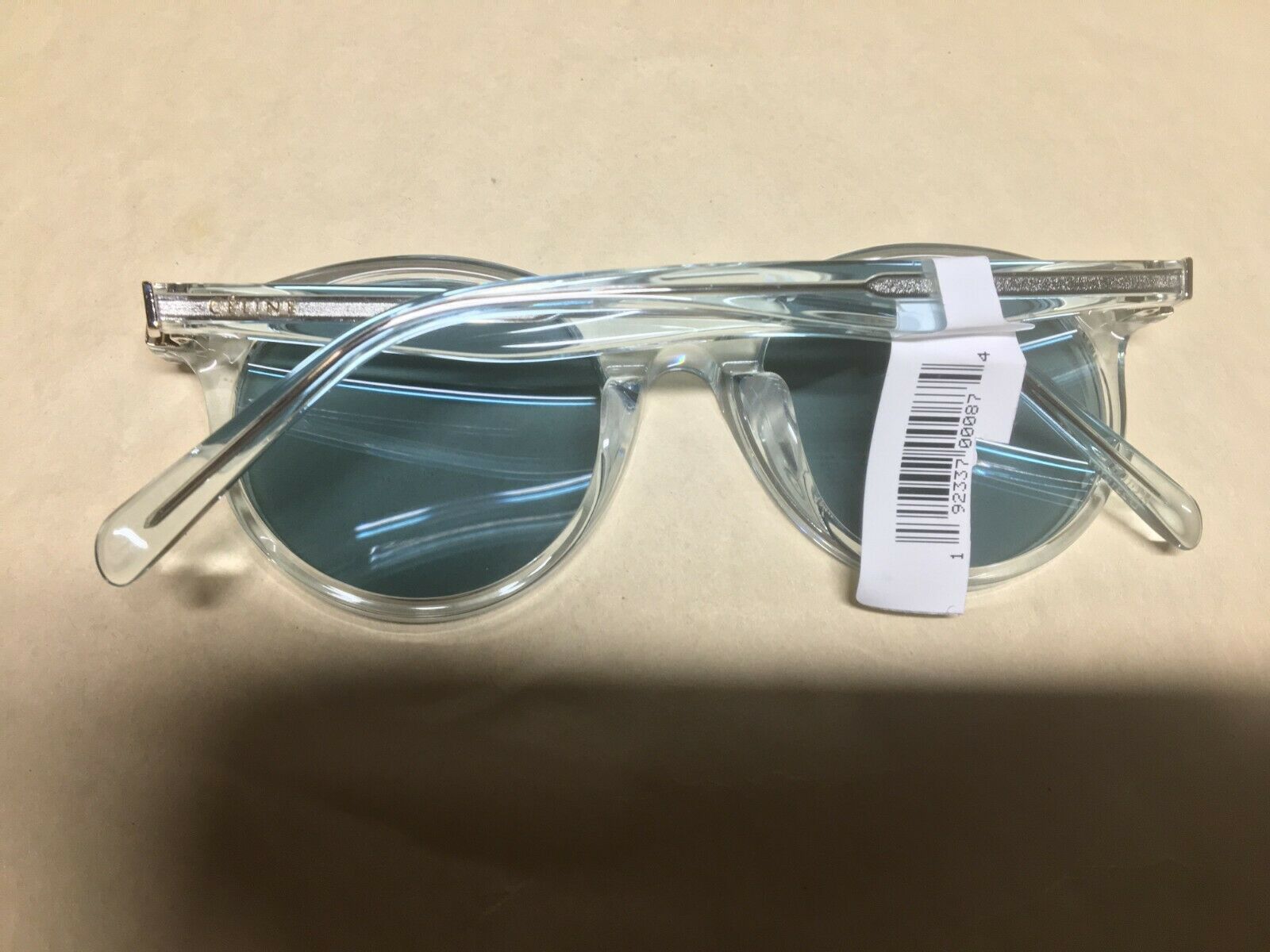 Celine CELINE CL40010U 84X Women's Round Transparent Sunglasses Size ONE SIZE - 8 Thumbnail