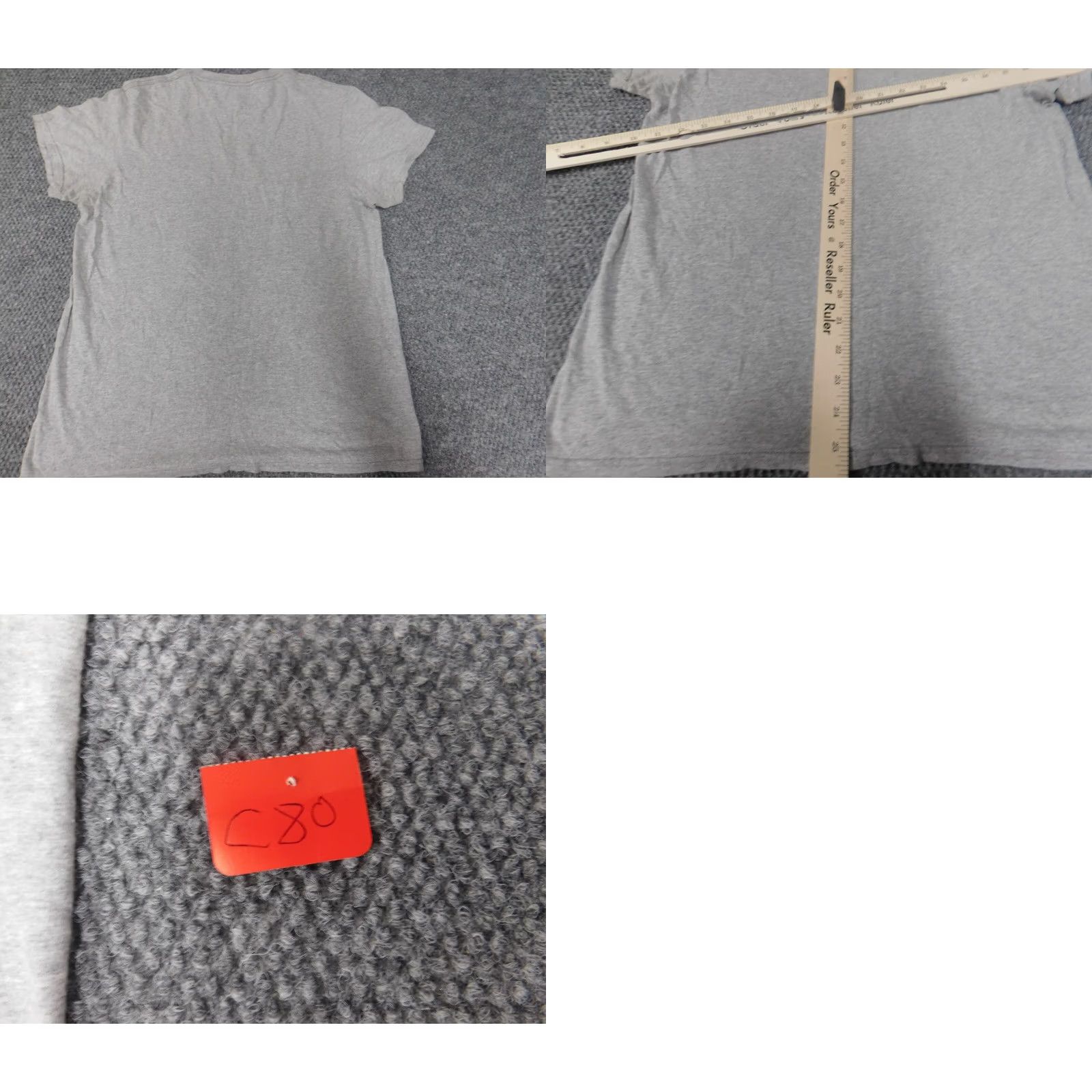 Star Wars Star Wars Mens Shirt T-Shirt Gray Medium Crew Neck Short Sleeve Logo Breathable Knit Cotton Regular Star Wars Theme Size US M / EU 48-50 / 2 - 8 Thumbnail